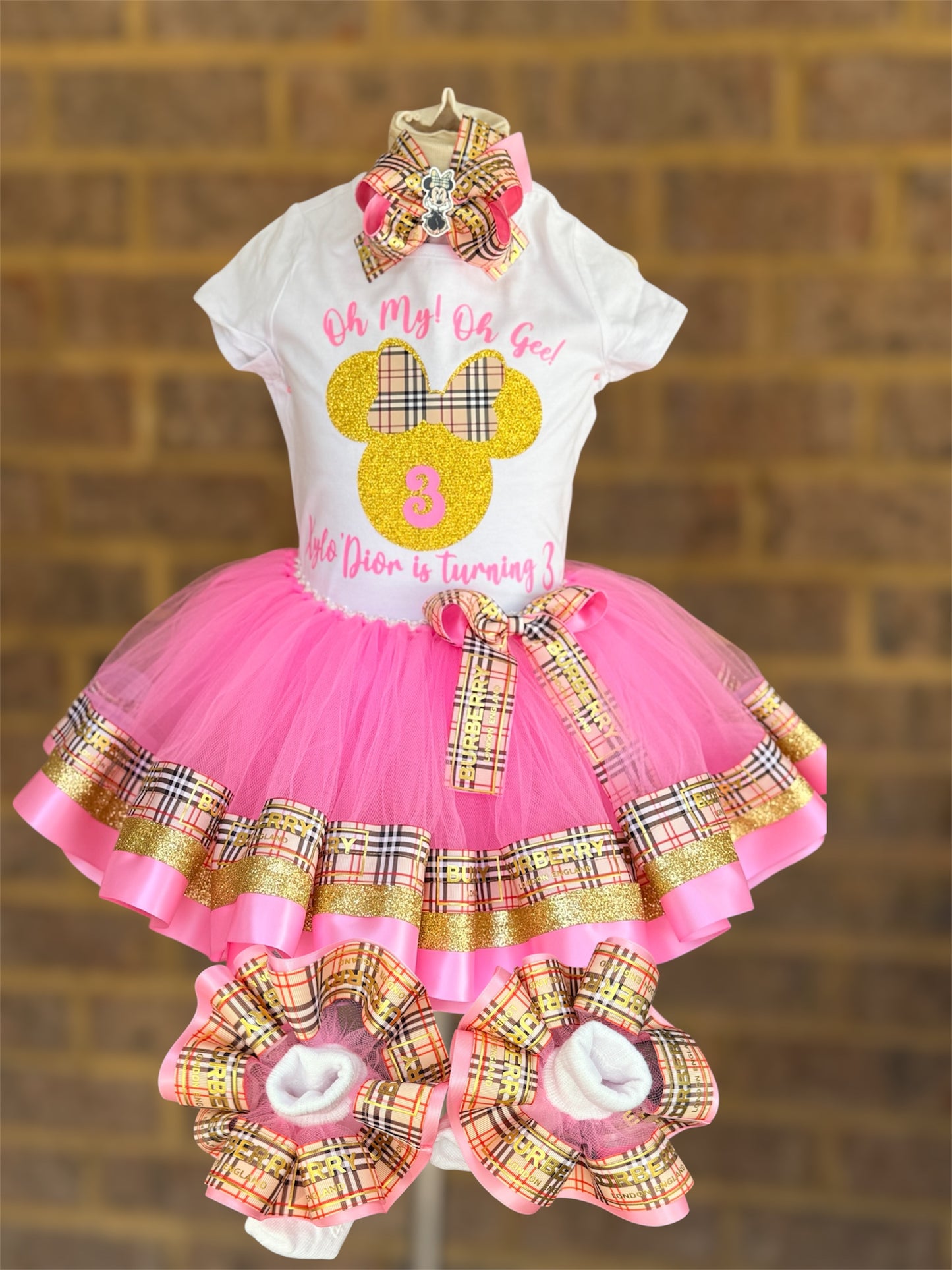Tutu Birthday outfit, Tutu set