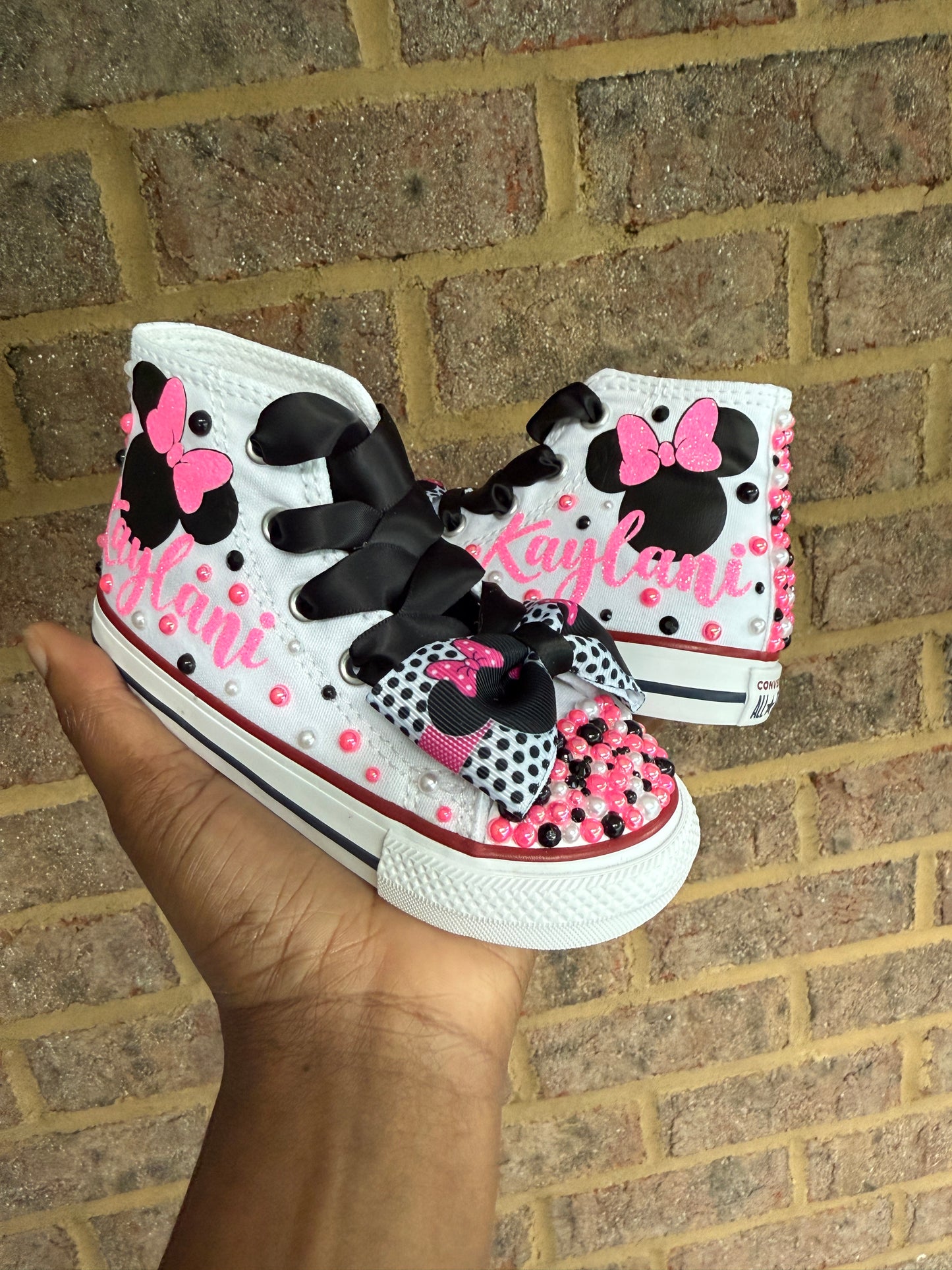 (Copy) (Copy) Bling Converse Sneakers