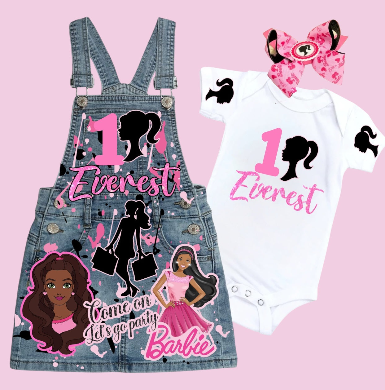 Barbie Denim Overall, Barbie Overall Denim Dress, Barbie Jeans outfit