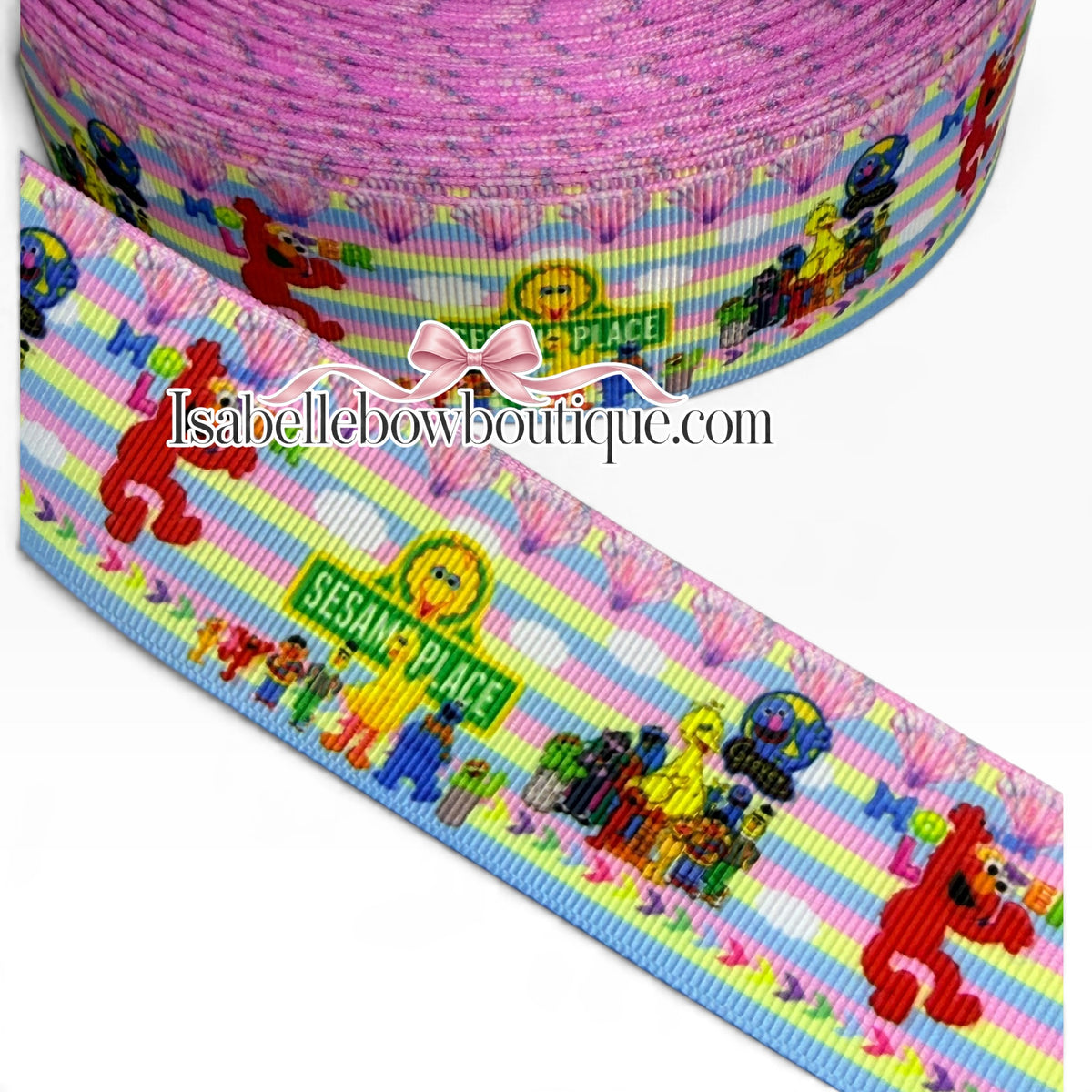 Sesame Street Ribbon | 1.5 inch Sesame Street Ribbon
