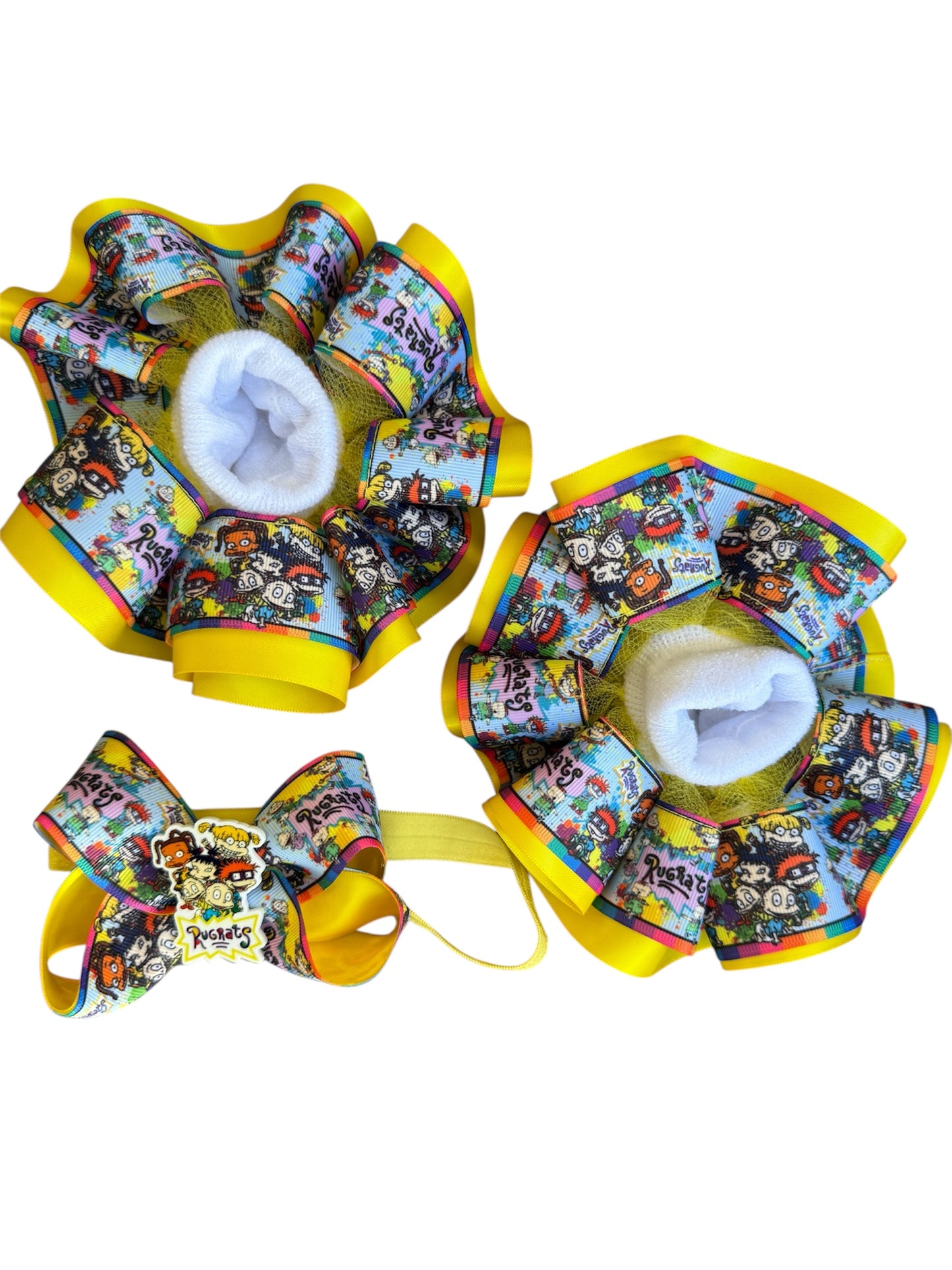 Rugrat Ruffle Socks, Rugrat tutu sock, Rugrat Hair Accessories