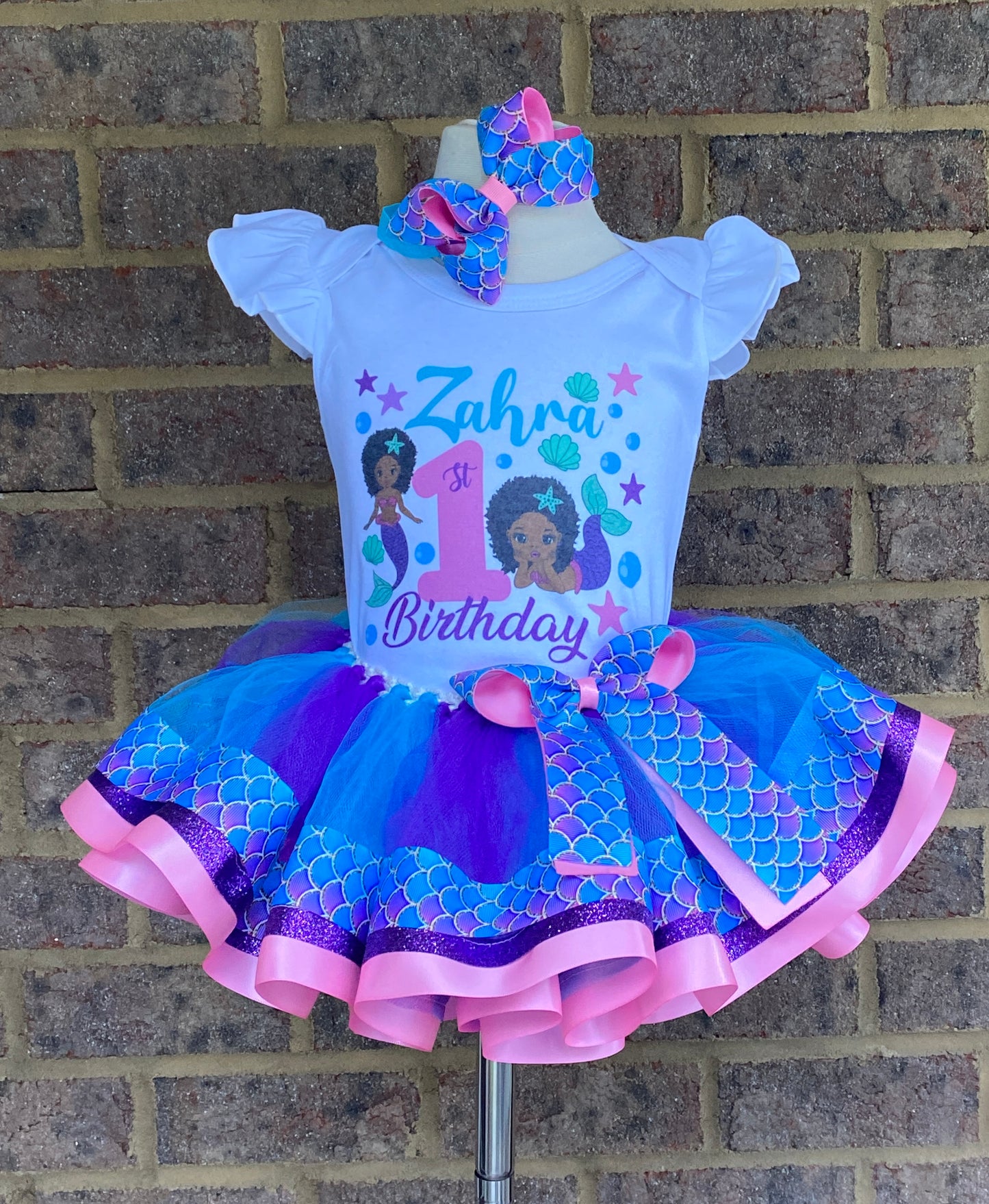 Mermaid tutu outfit Tutu outfit
