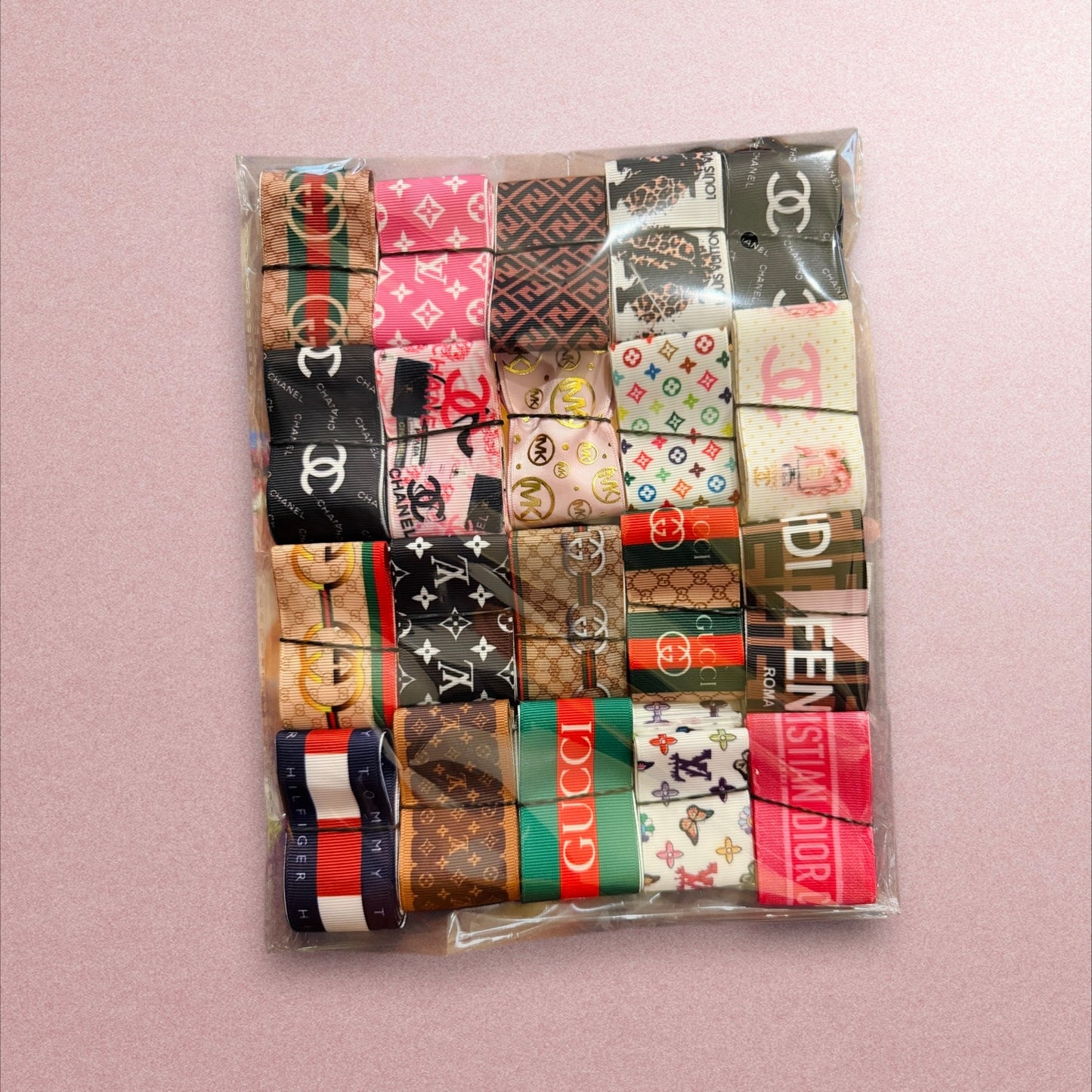 1 yard Each Ribbon Set (1.5 inch / 38mm Ribbon) ๐ 20 yards Total๐