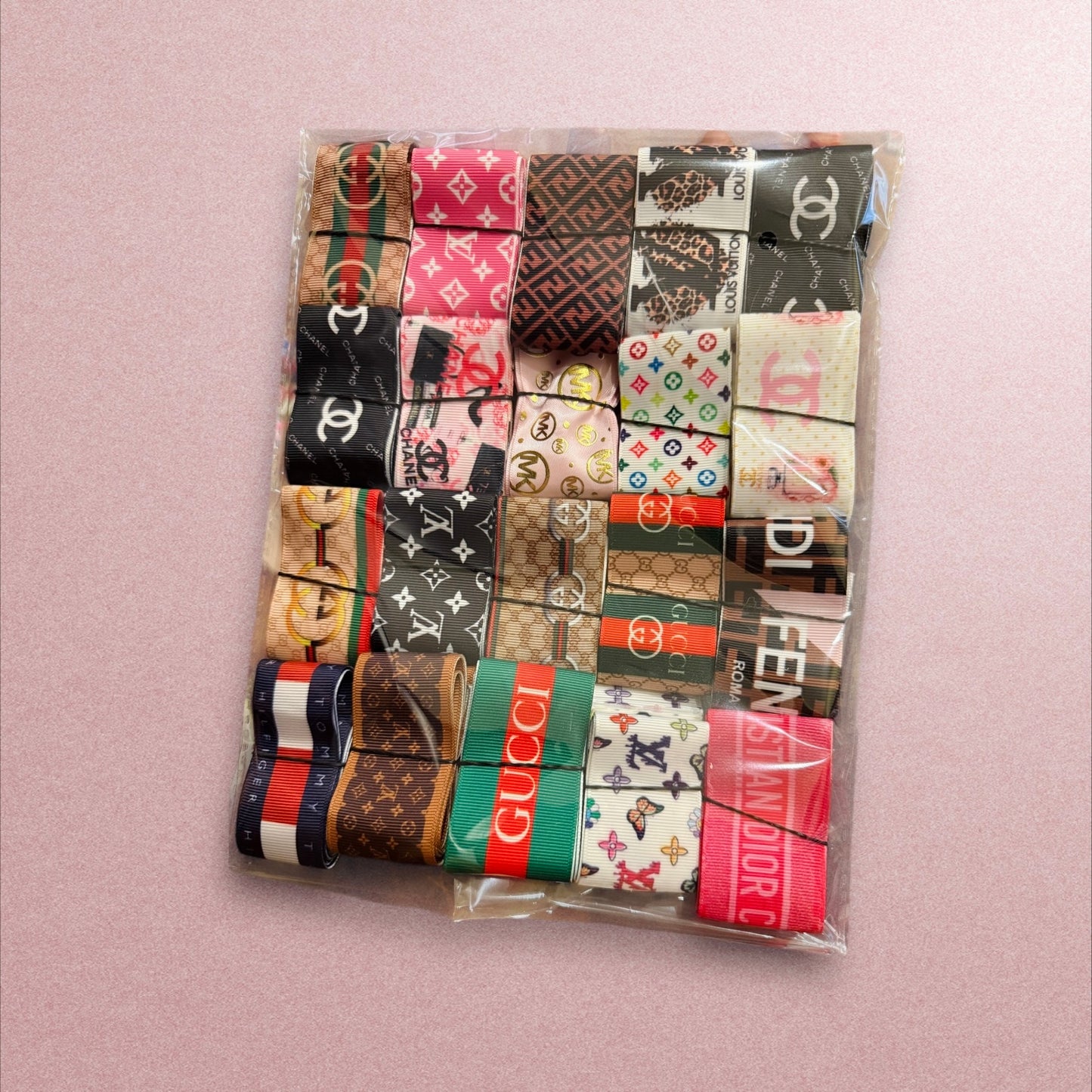 1 yard Each Ribbon Set (1.5 inch / 38mm Ribbon) ๐ 20 yards Total๐