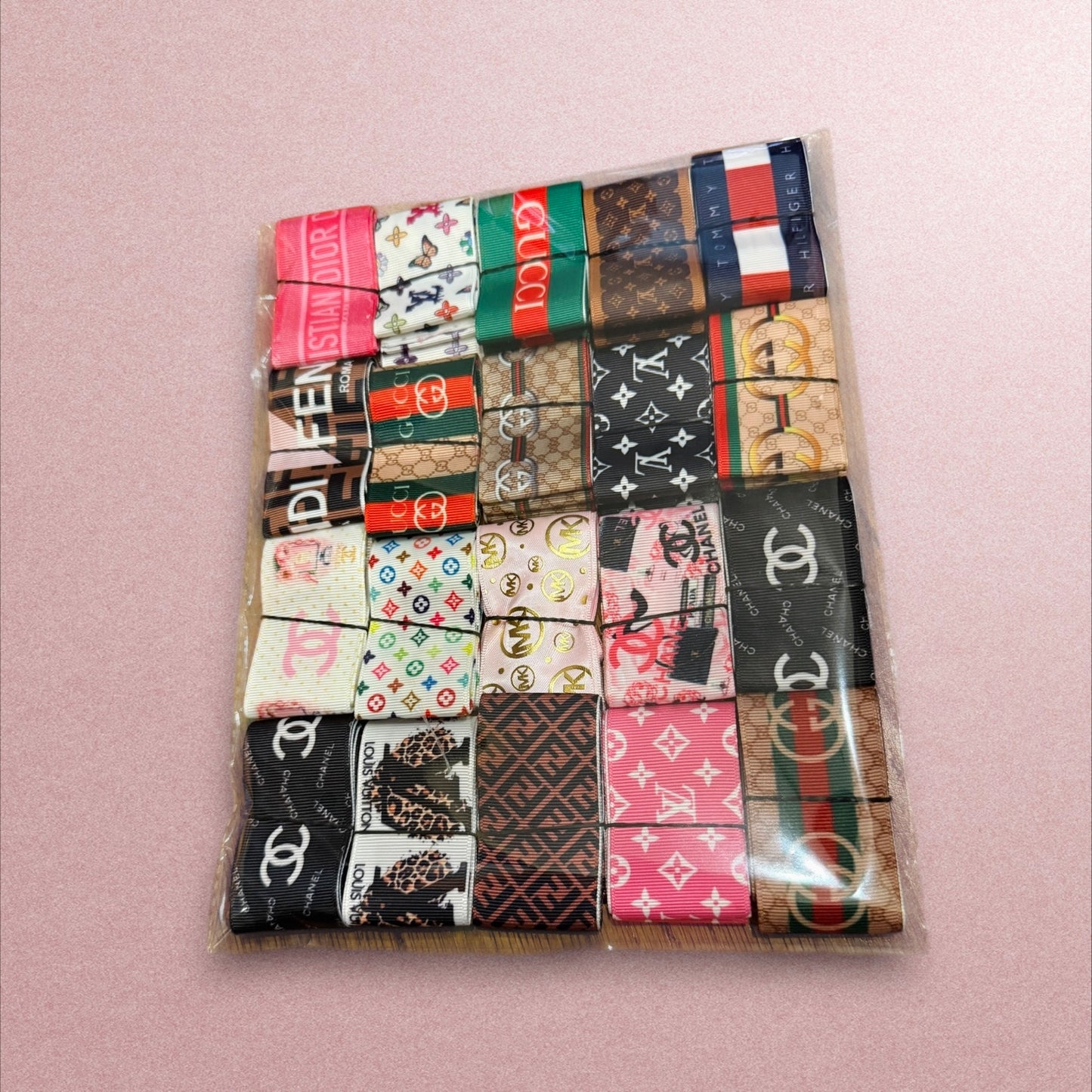 1 yard Each Ribbon Set (1.5 inch / 38mm Ribbon) ๐ 20 yards Total๐