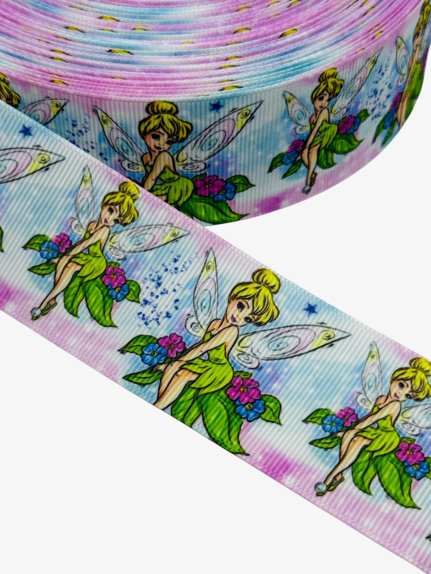 Tinker Bell Ribbon (38mm/ 1.5 inches) 1 yard 🟢