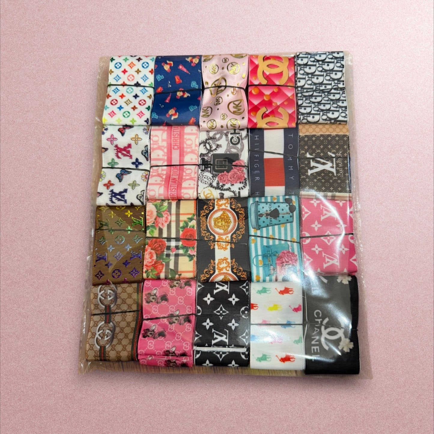 1 yard Each Ribbon Set (1.5 inch / 38mm Ribbon) ๐ 20 yards Total๐