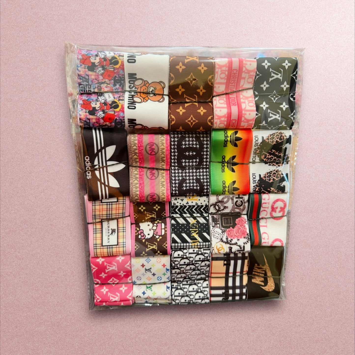 1 yard Each Ribbon Set (1.5 inch / 38mm Ribbon) ๐ 20 yards Total๐