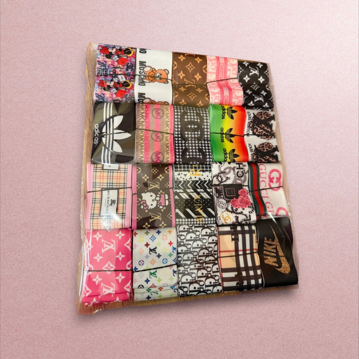 1 yard Each Ribbon Set (1.5 inch / 38mm Ribbon) ๐ 20 yards Total๐