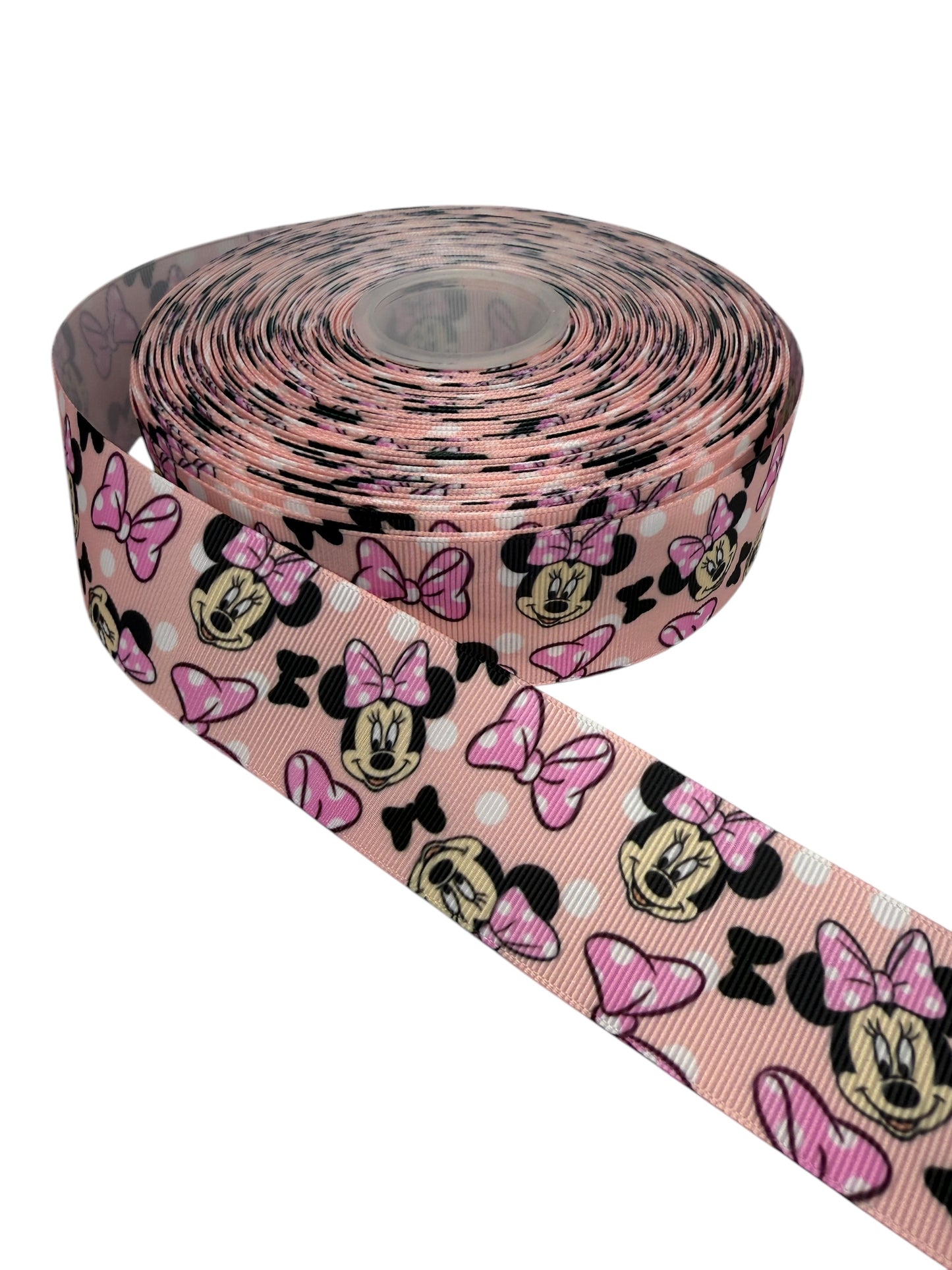 #C242 (Minnie Ribbon 38mm / 1.5 inch Ribbon, (1 Yard)🟢