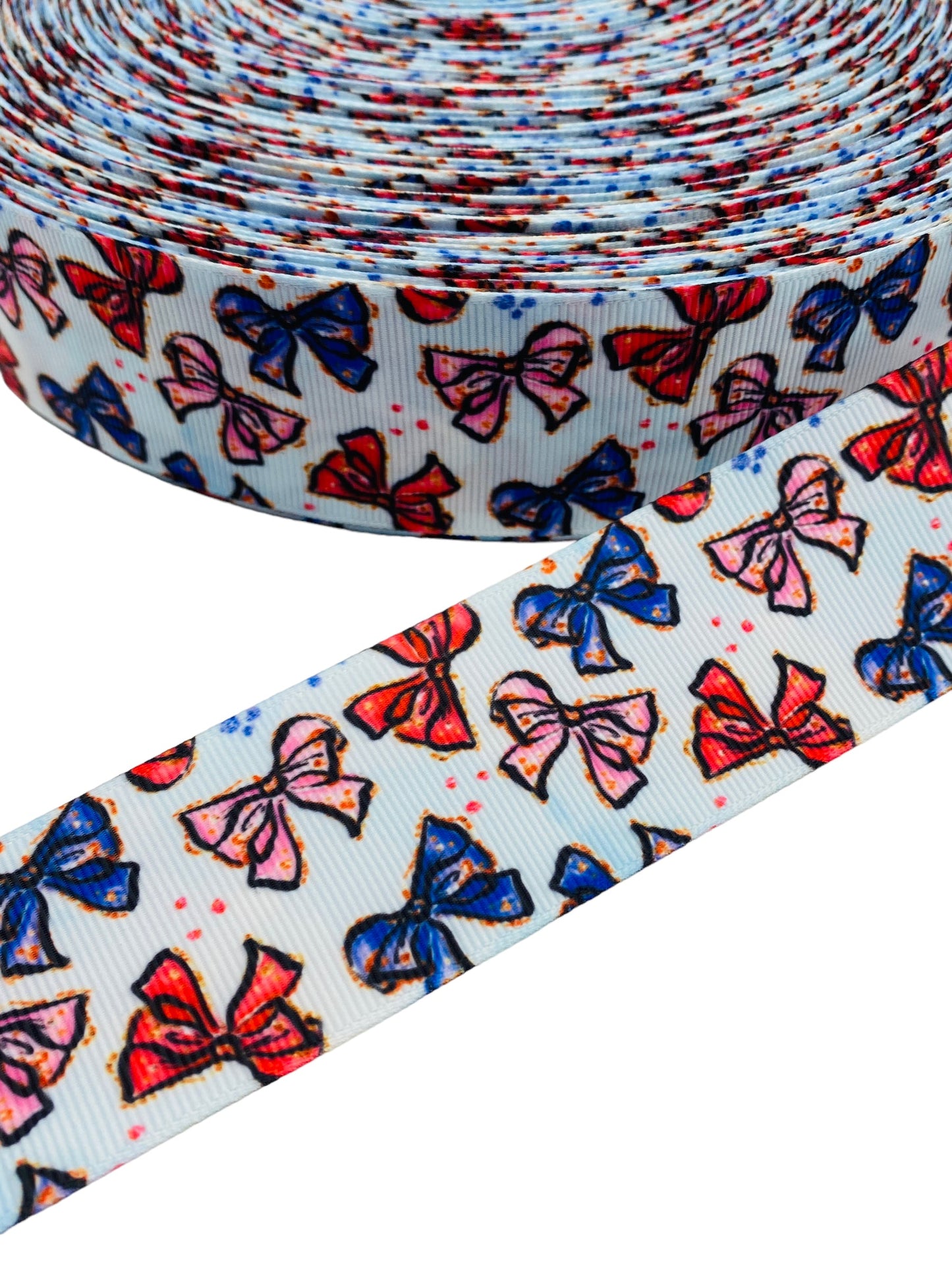 #C159 ( Bow Ribbon (38mm/ 1.5 inches) 1 yard 🟢