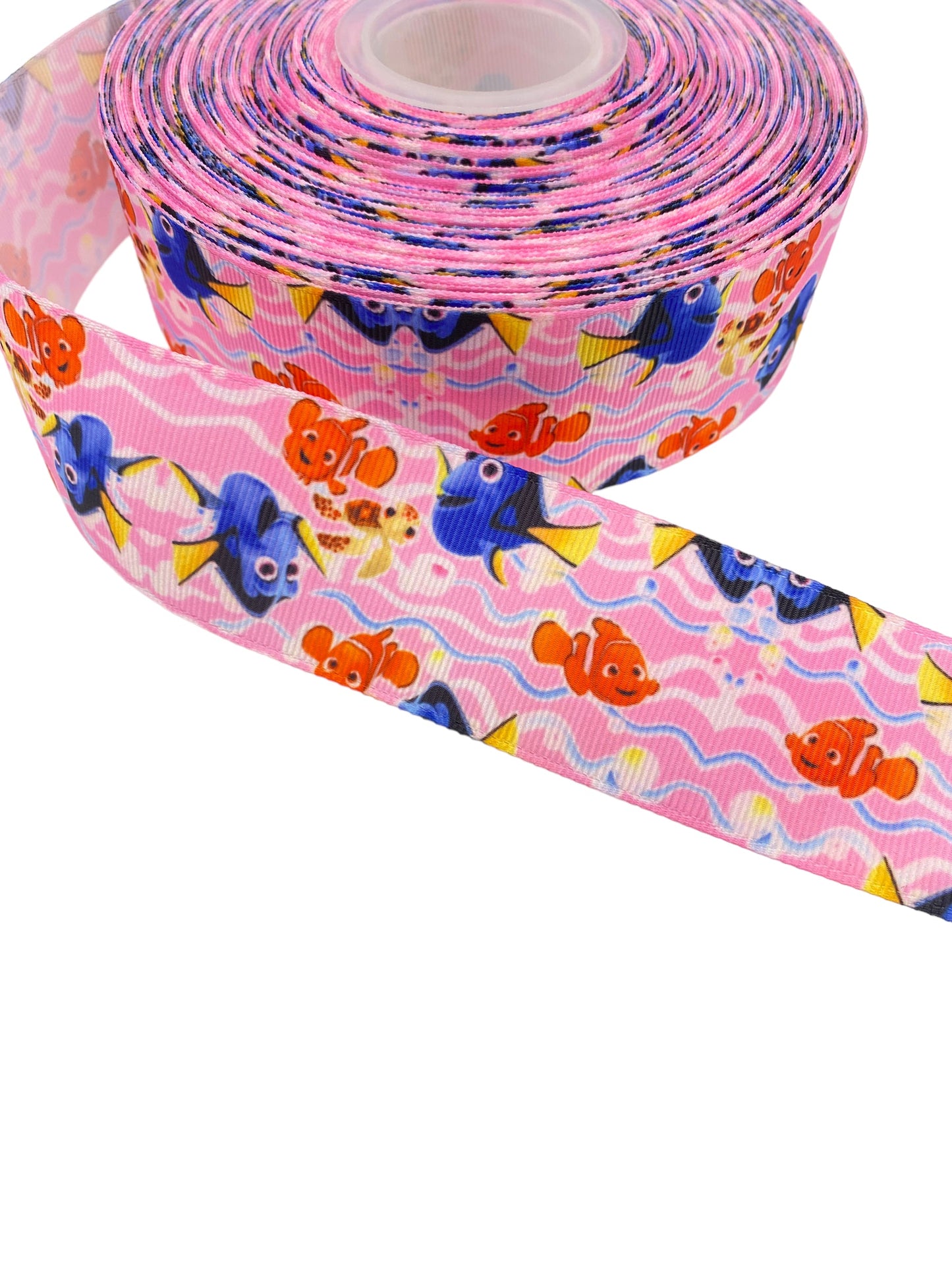 #145 (Finding Nemo Ribbon (38mm /1.5 inches) 1 yard 🟢