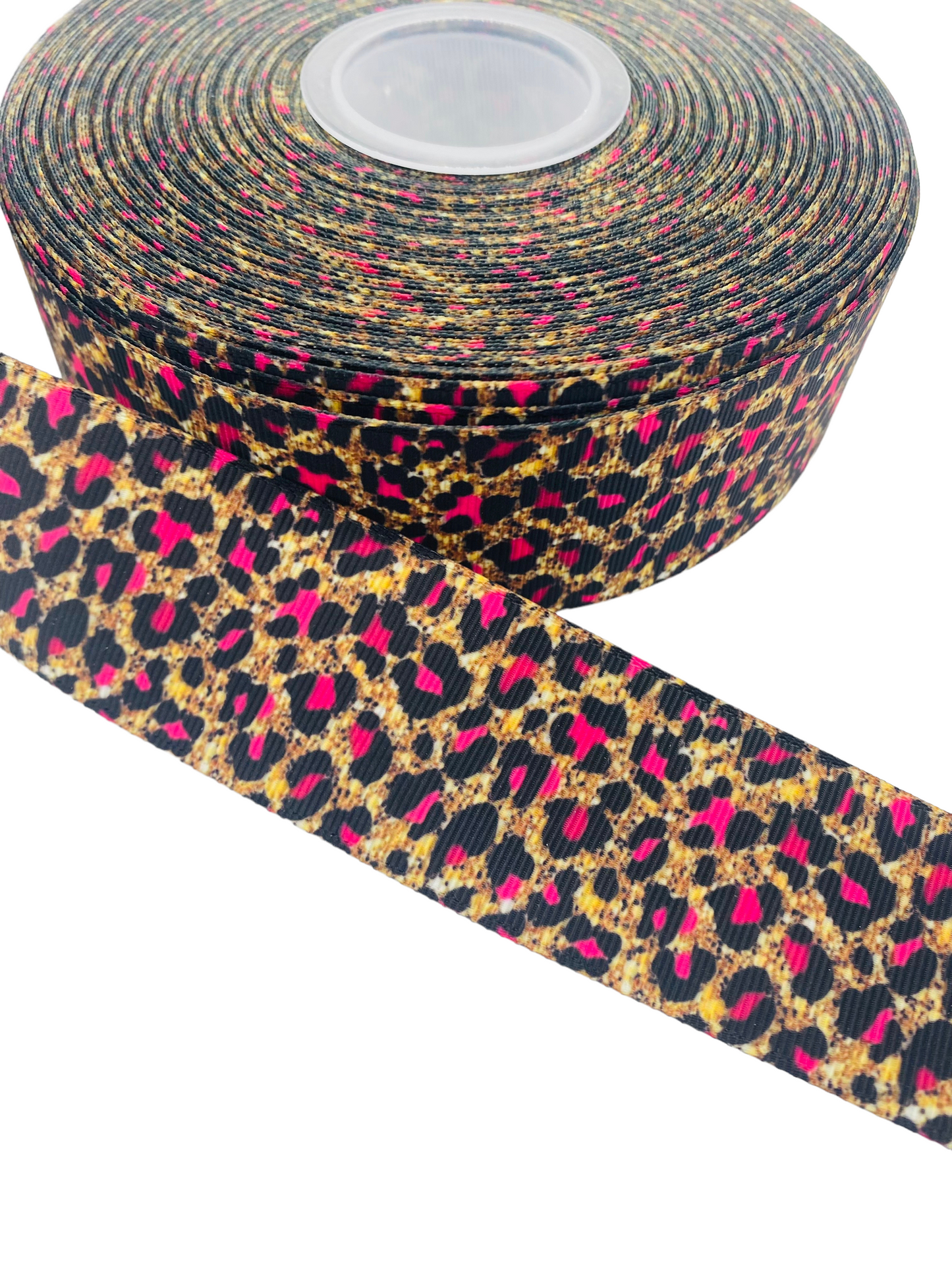 #C194 (Leopard Print Ribbon (38mm /1.5 inches)1 yard 🟢