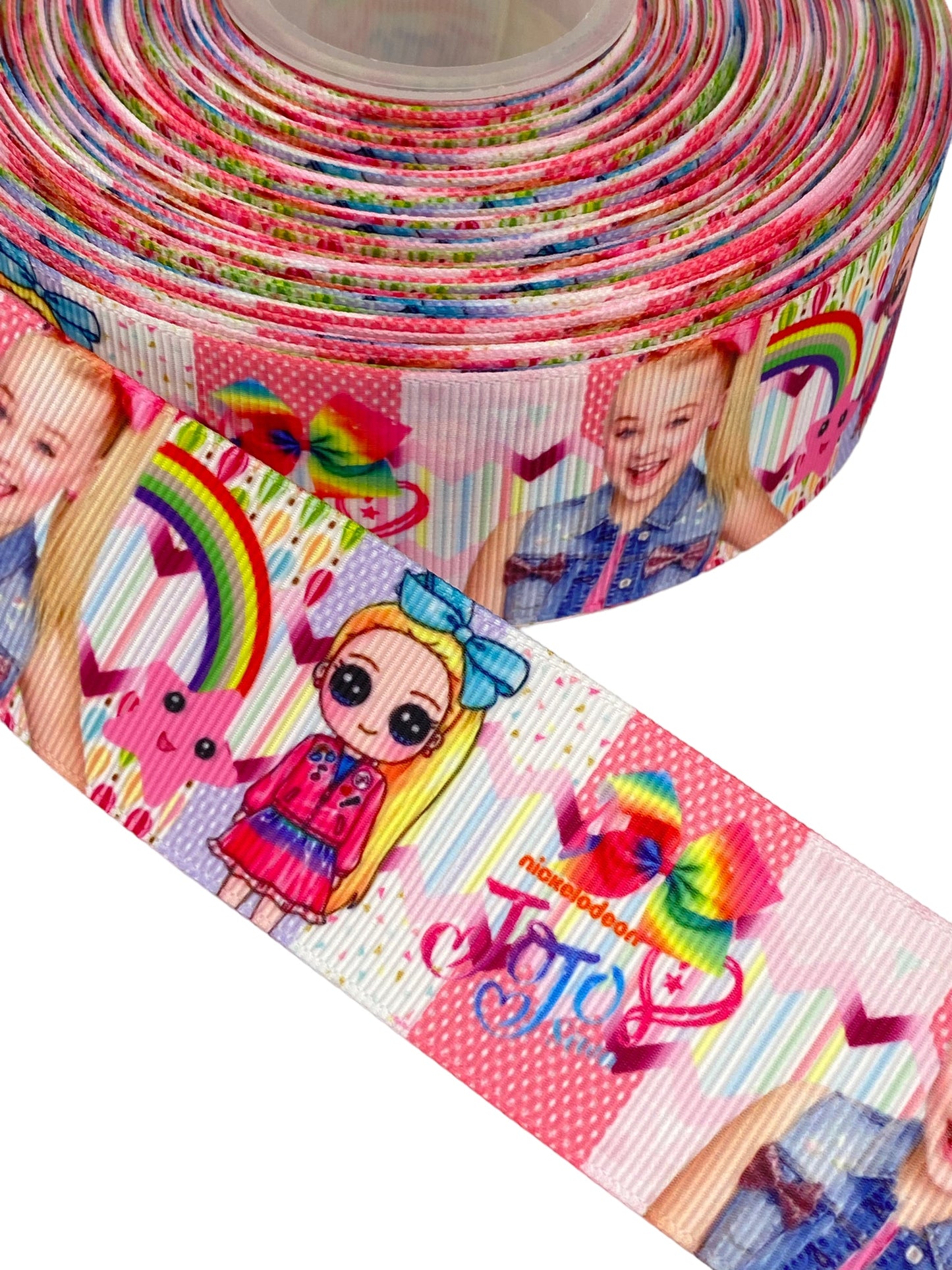 #142 (Jojo Siwa Ribbon (38mm /1.5 inches) 1 yard 🟢