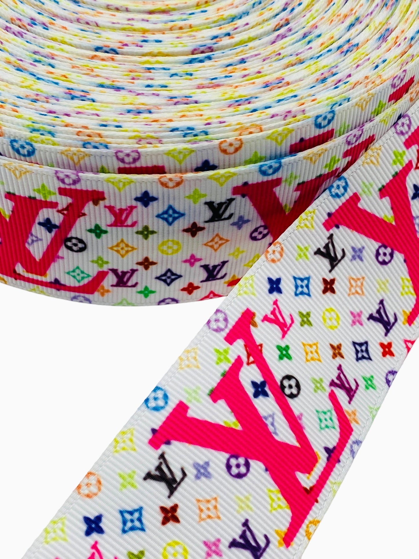 #216 (25mm/ 1 inch Ribbon) 1 yard LV