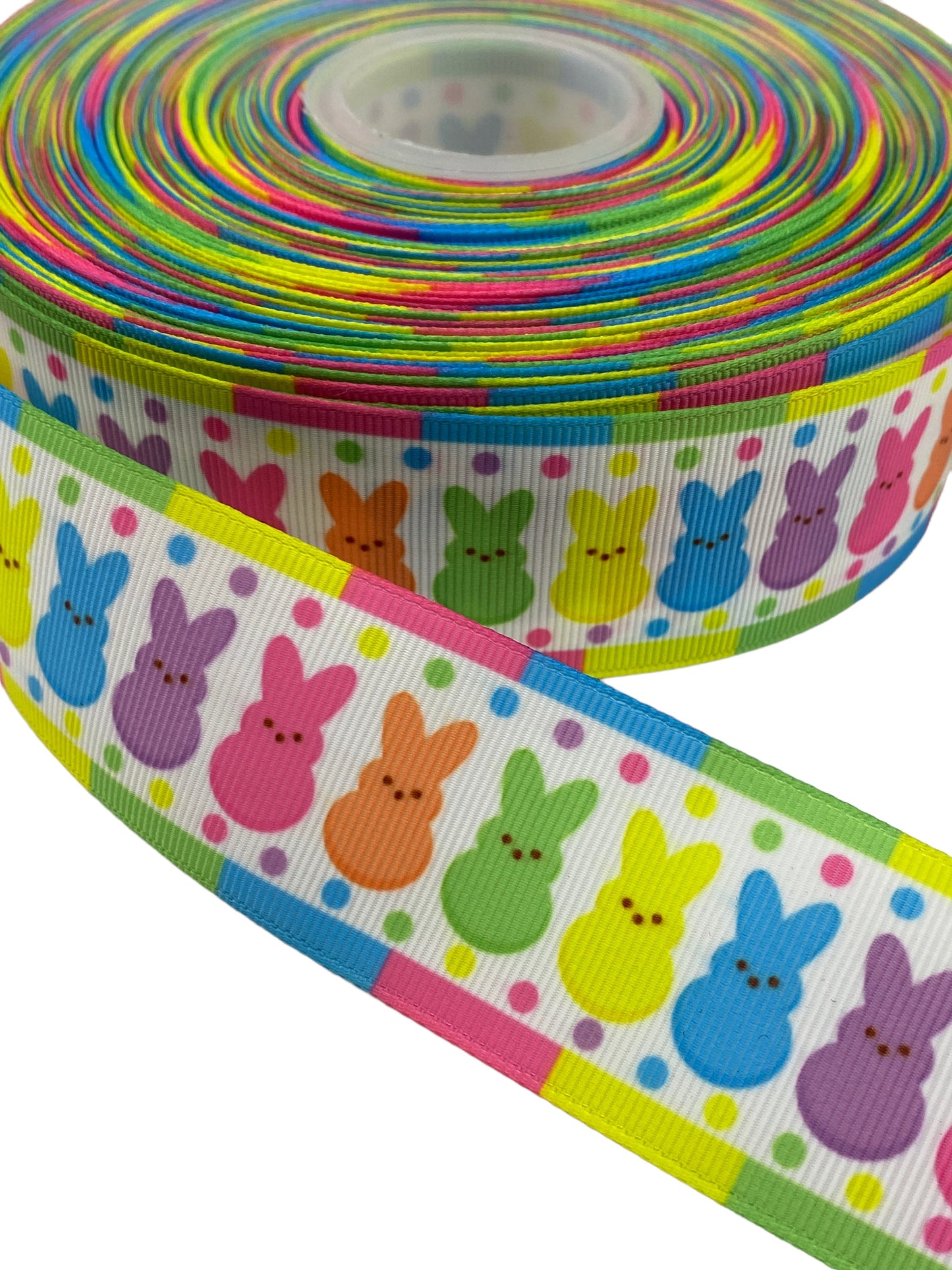 Easter Rabbit Ribbon (38mm/ 1.5 inches)🟢