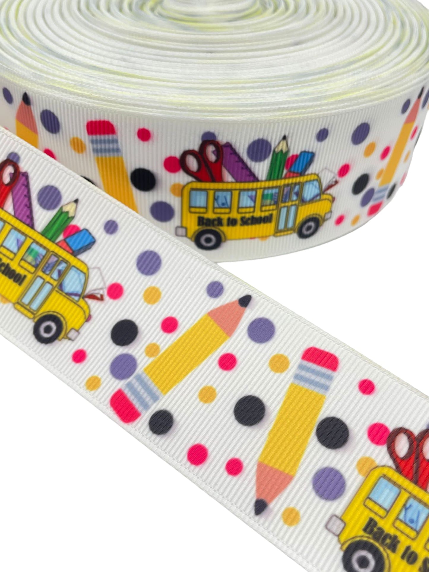 School Ribbon 🎀 38mm / 1.5 inch Ribbon (1 Yard)🟢