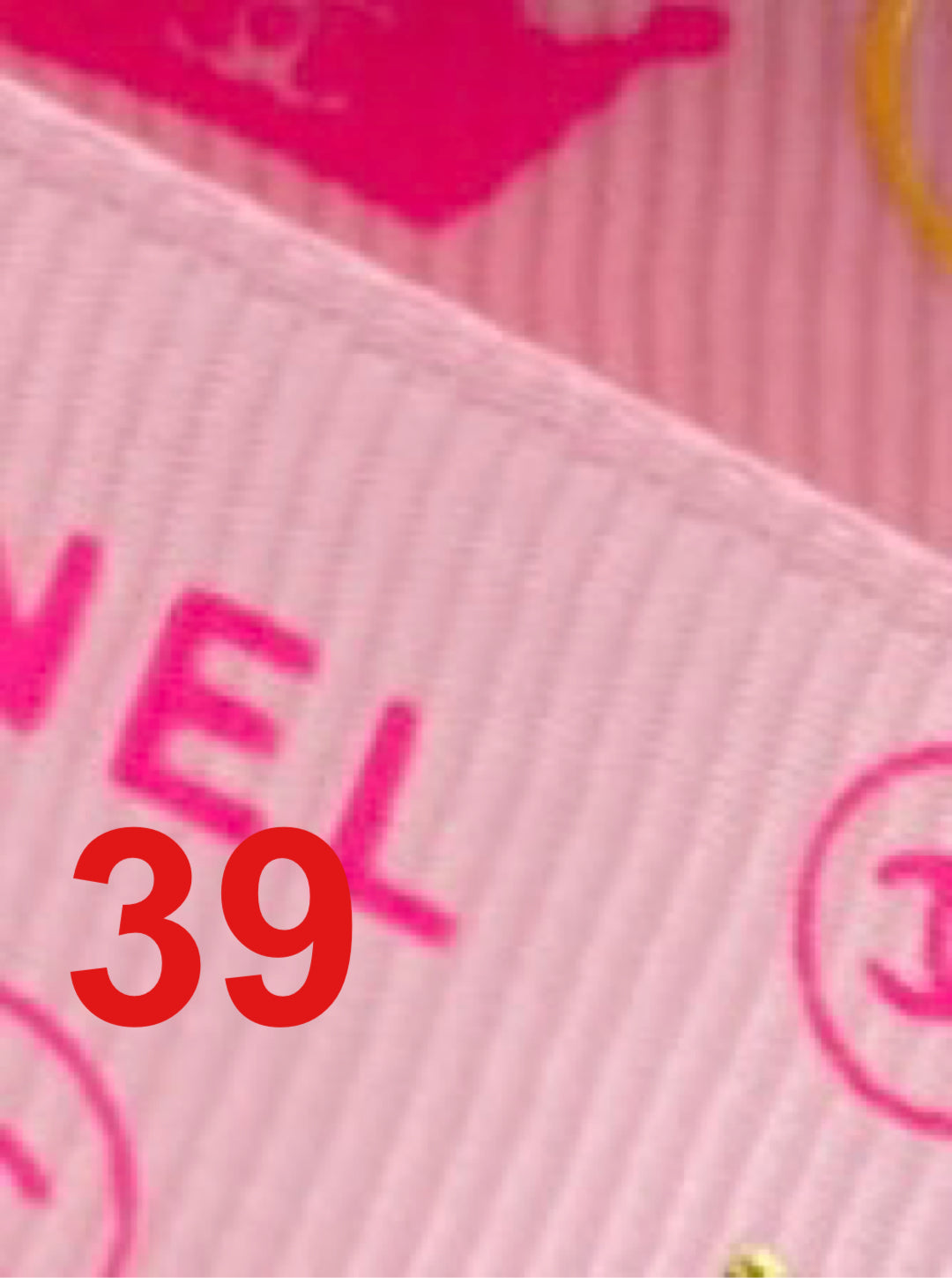 #39, 1 yard Foil Ribbon (38mm/ 1.5 inches, Foil Ribbon )