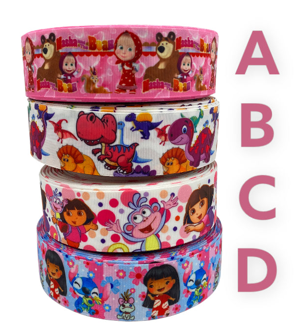 Dora ribbon/ Marsha and Bear / lilo and stitch 🟢