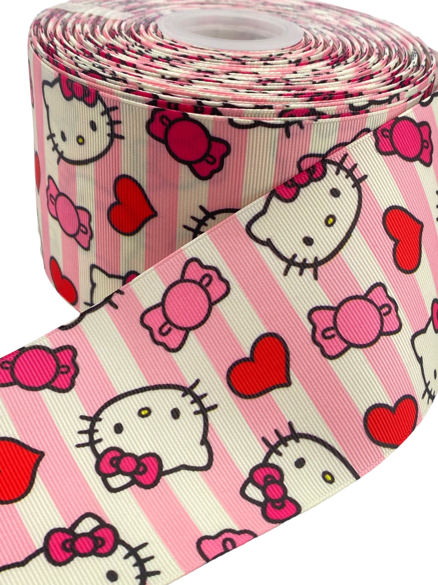 #137 ( Hello Kitty Ribbon 1 yard, (75mm/3inch Ribbon)🔴