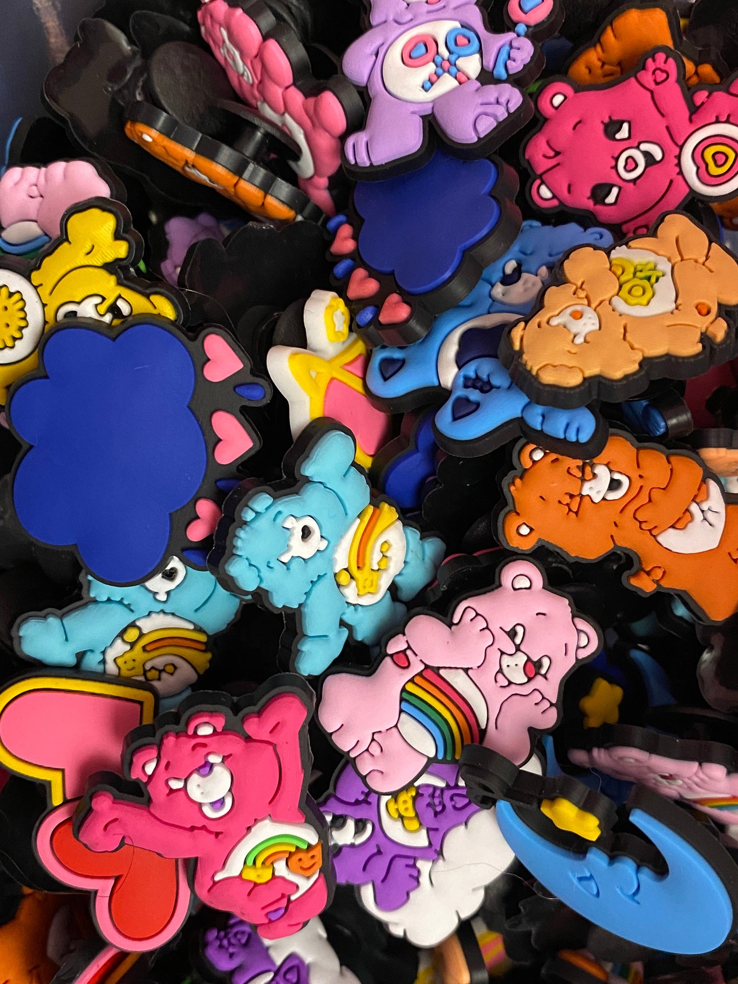 Carebear Crocs Jibts (sets of 5)