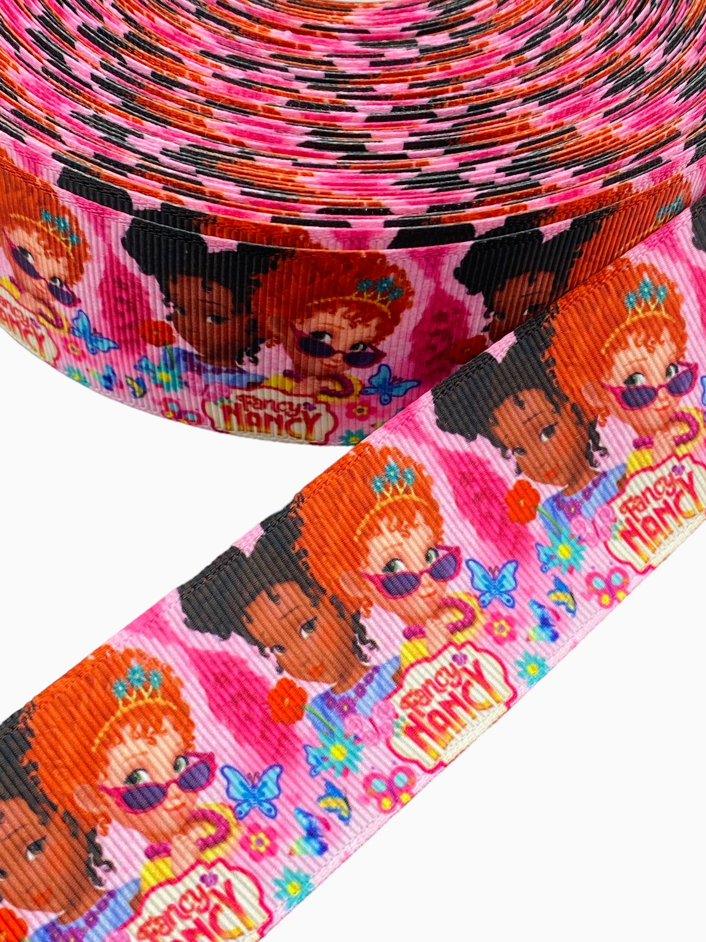 #C164 (Fancy Nancy Ribbon (38mm /1.5 inches) 1 yard 🟢