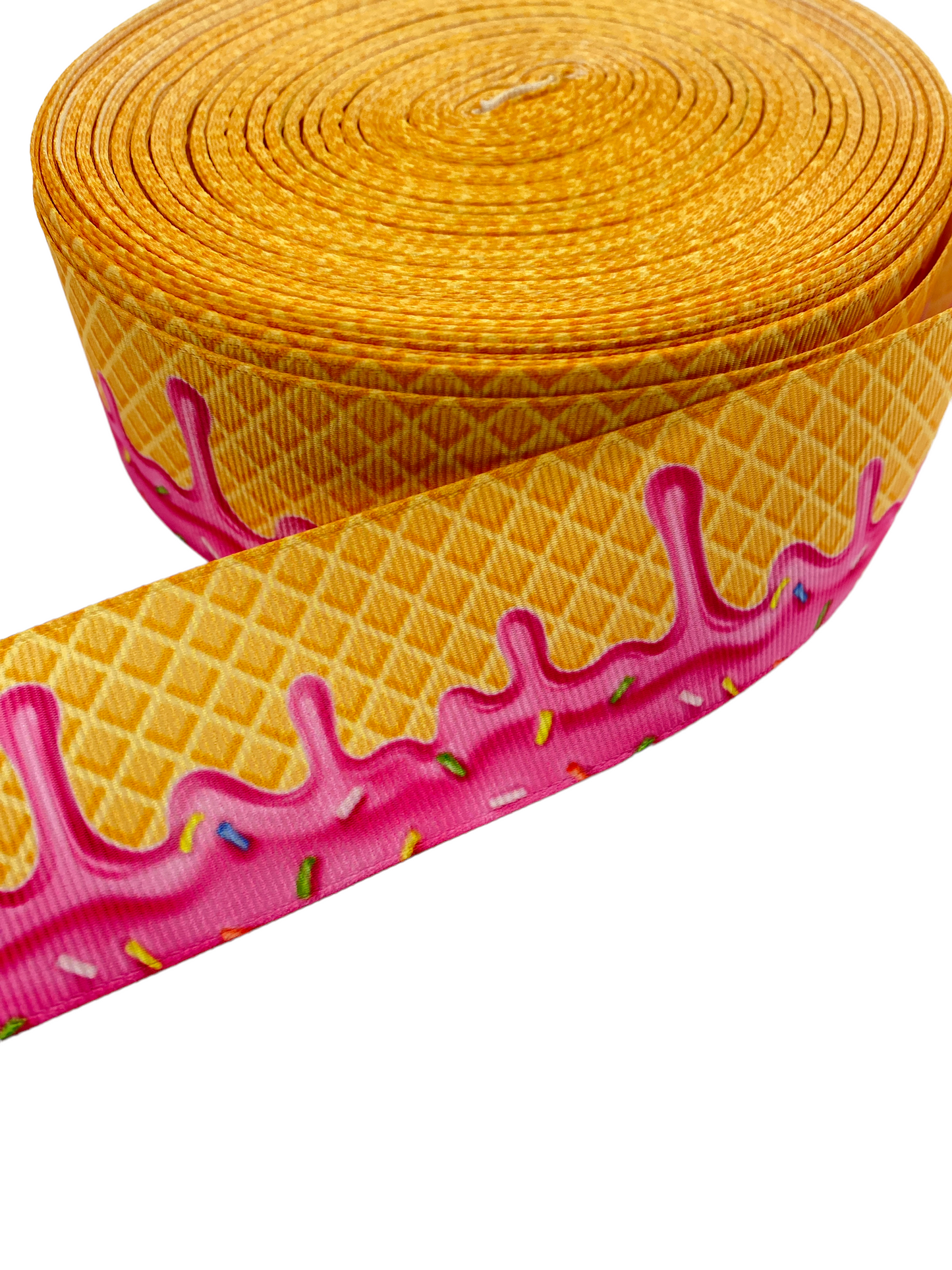 Ice Cream Ribbon (1.5 inch / 38mm ribbon 🟢