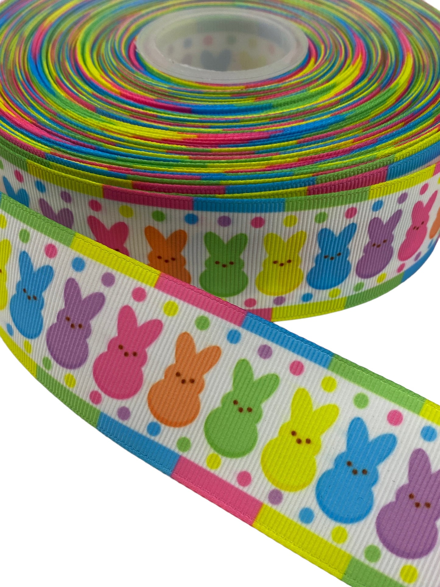 Easter Rabbit Ribbon (38mm/ 1.5 inches)🟢