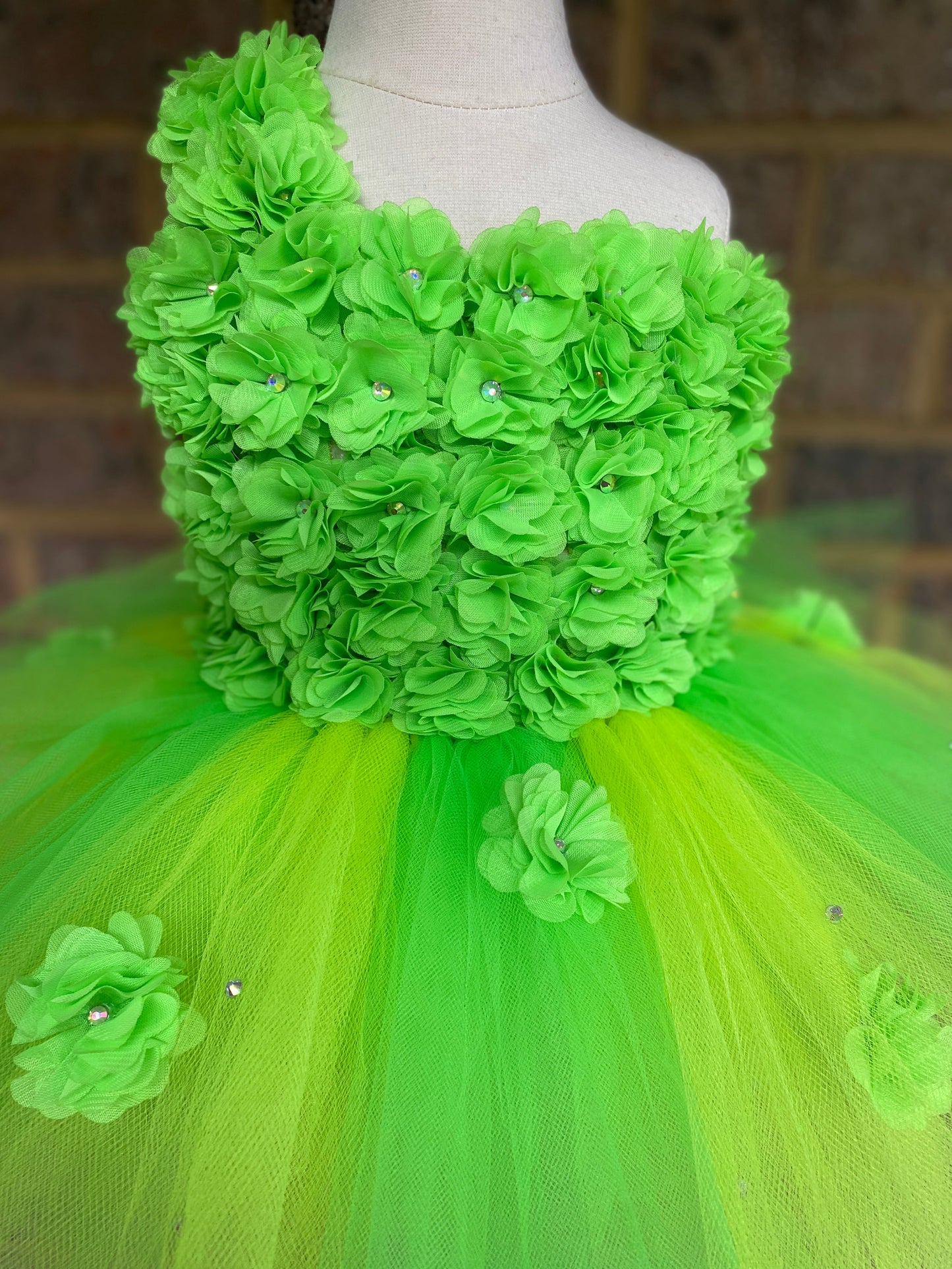 Inspire Princess Tiana Tutu dress (Green Tutu Dress