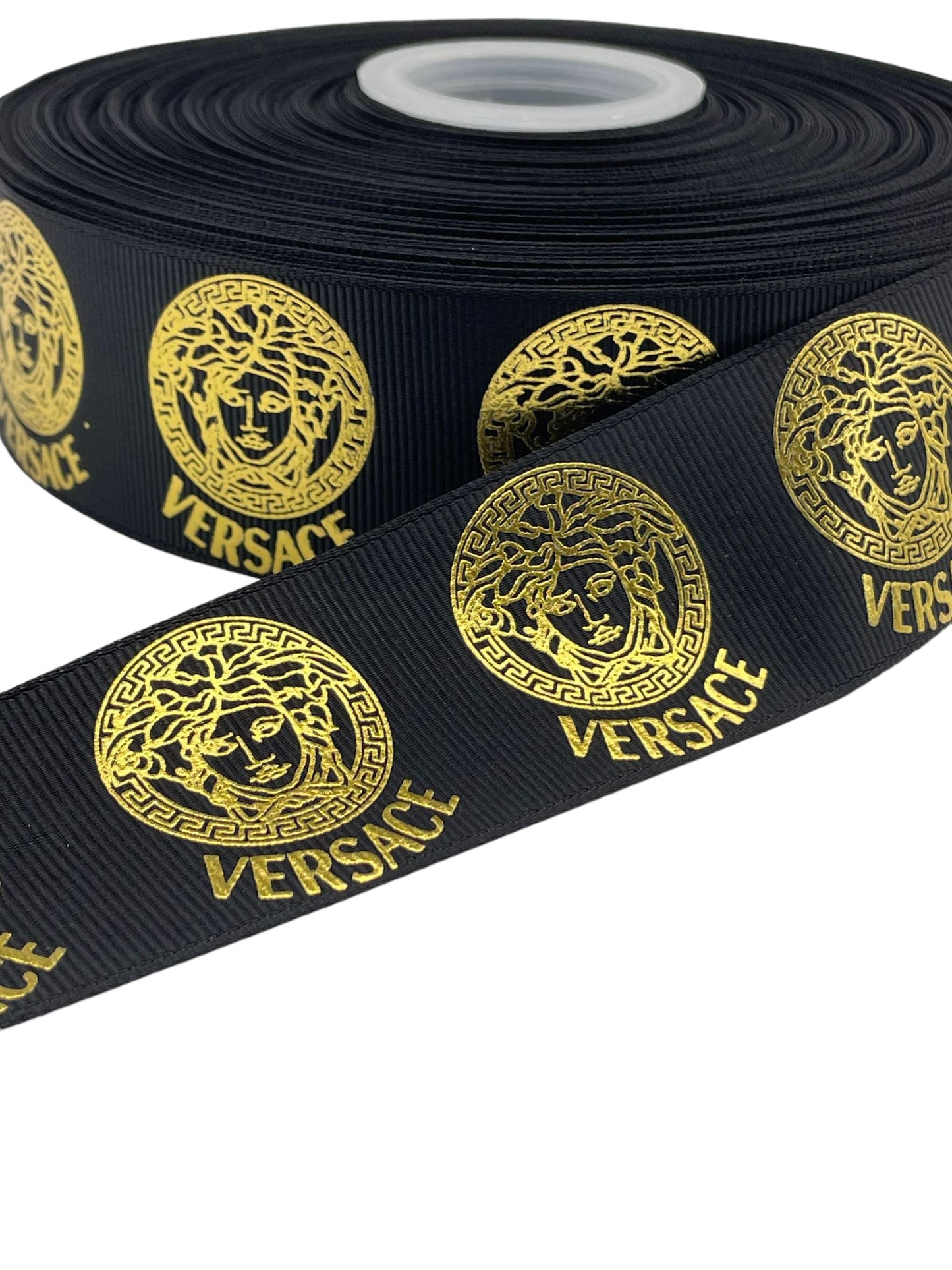 #168 (Ribbon 🎀 38mm / 1.5 inch Ribbon (1 Yards) Foil Print Ribbon