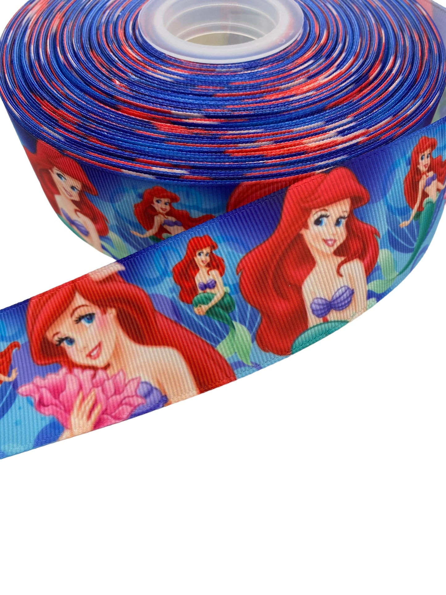 #C182 (Little Mermaid Ribbon (38mm /1.5 inches) 1 yard 🟢