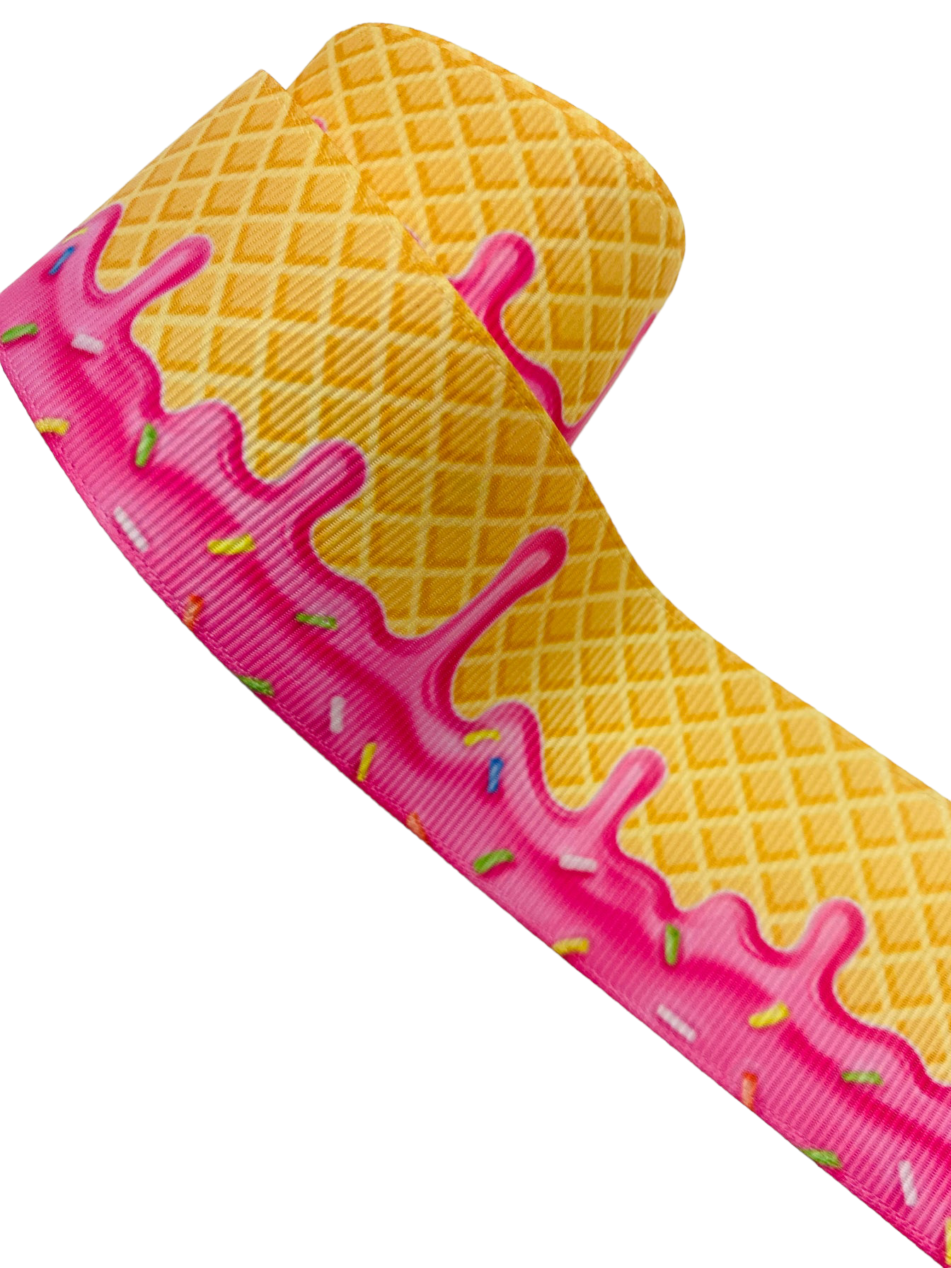 Ice Cream Ribbon (1.5 inch / 38mm ribbon 🟢