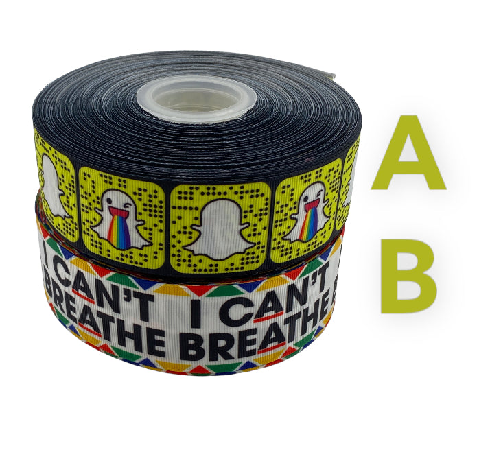 Snapchat Ribbon, Black Lives Matter ribbon