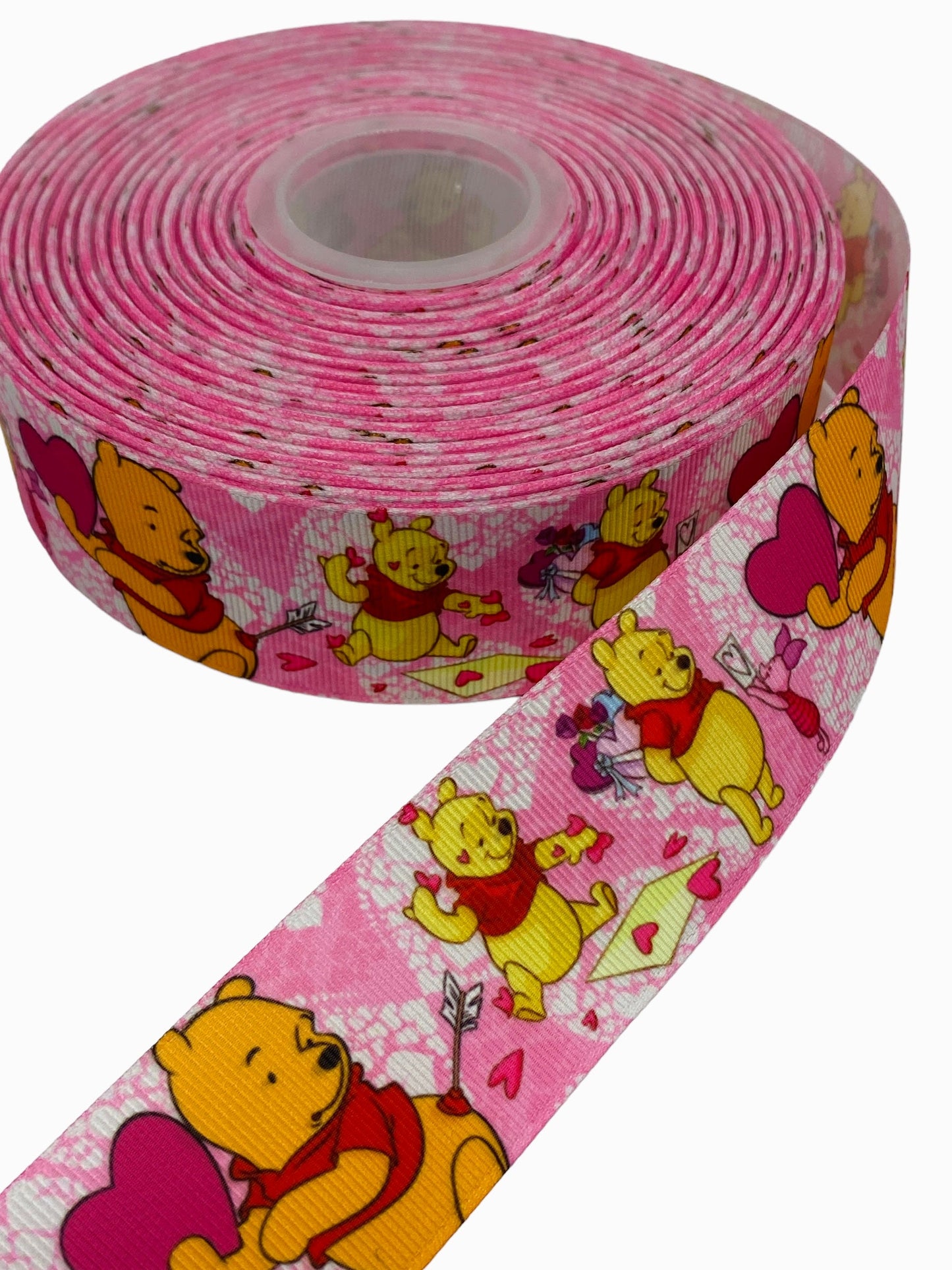 #C197 (Pooh Bear Ribbon (38mm /1.5 inches) 1 yard 🟢