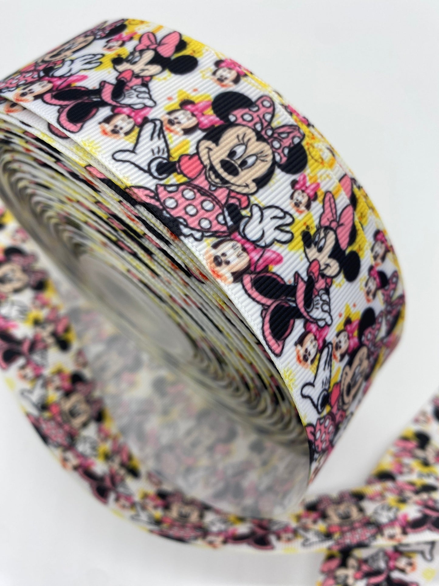 Minnie Mouse Ribbon, 1.5 inches / 38mm Ribbon