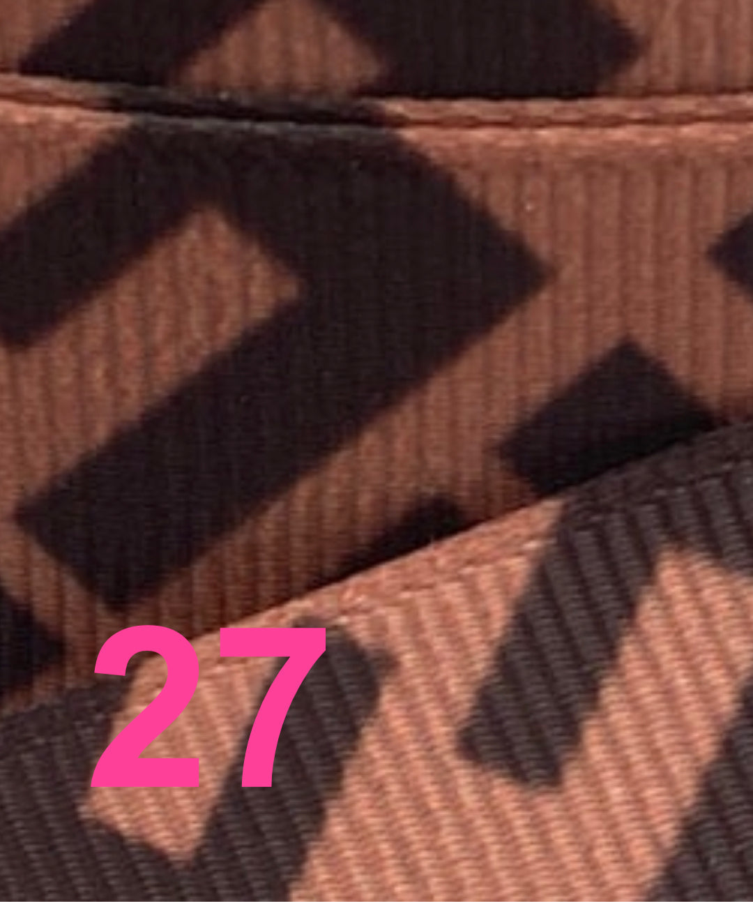 #27 Ribbon 1 yard, (75mm/3inch Ribbon)🔴