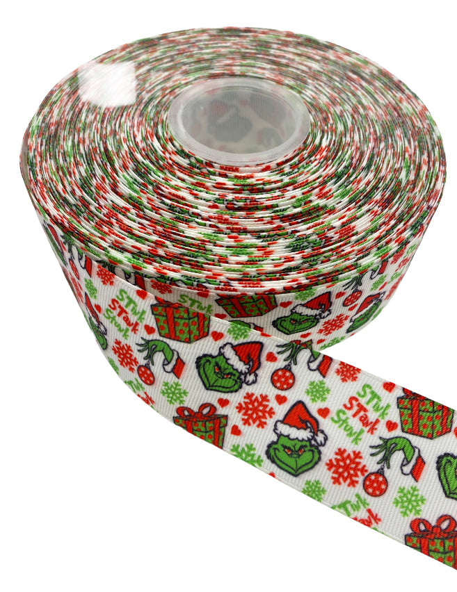 Christmas Ribbon (1.5 inch / 38mm ) 1 yard