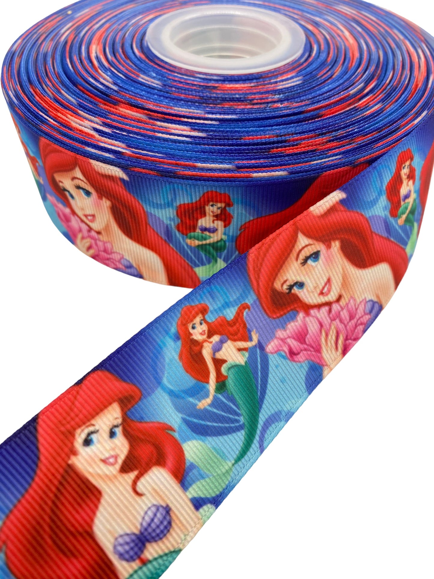 #C182 (Little Mermaid Ribbon (38mm /1.5 inches) 1 yard 🟢