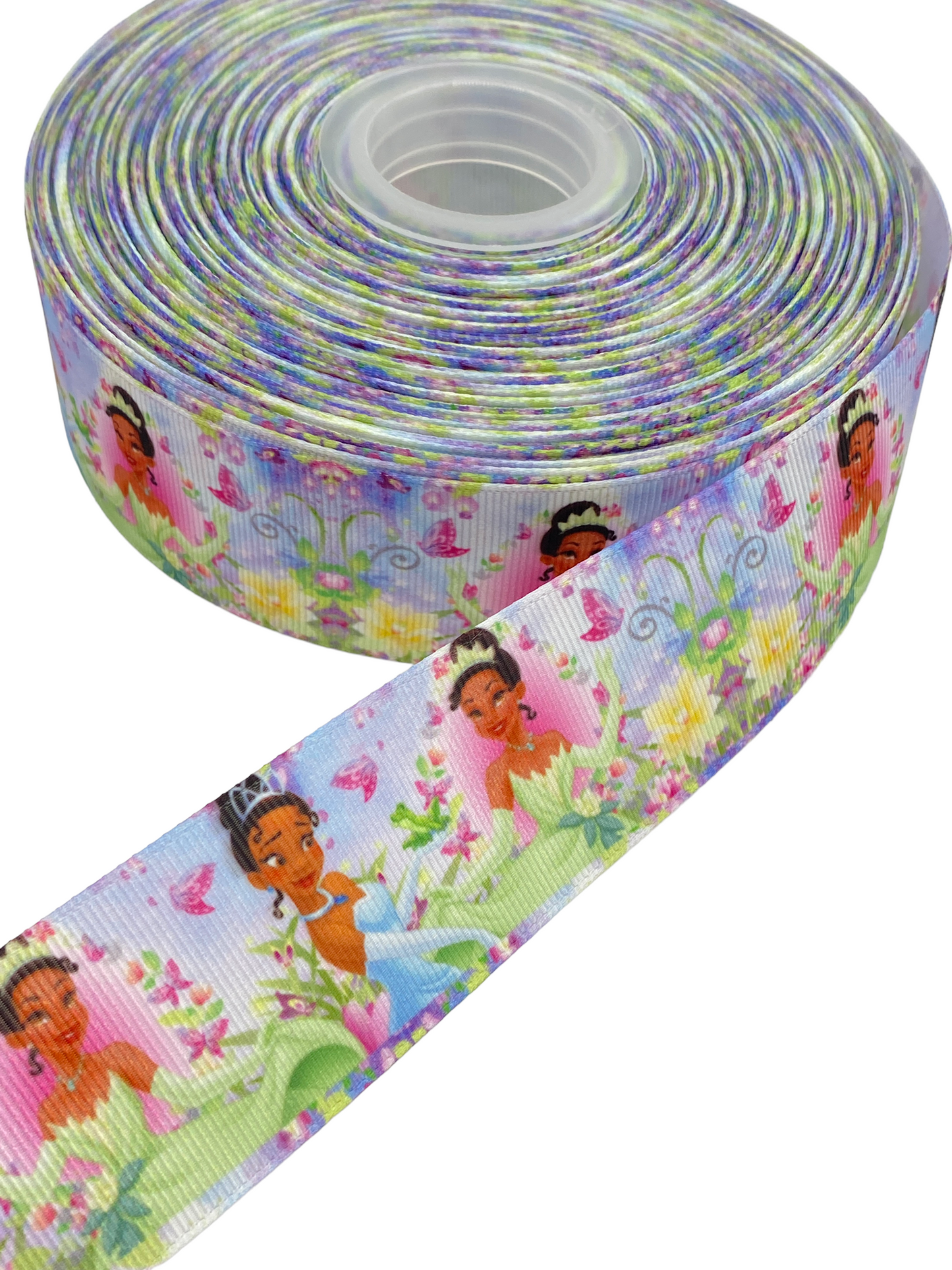 #C213 (Princess Ribbon 38mm / 1.5 inches, Princess Tiana Ribbon) π’