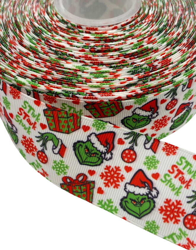 Christmas Ribbon (1.5 inch / 38mm ) 1 yard