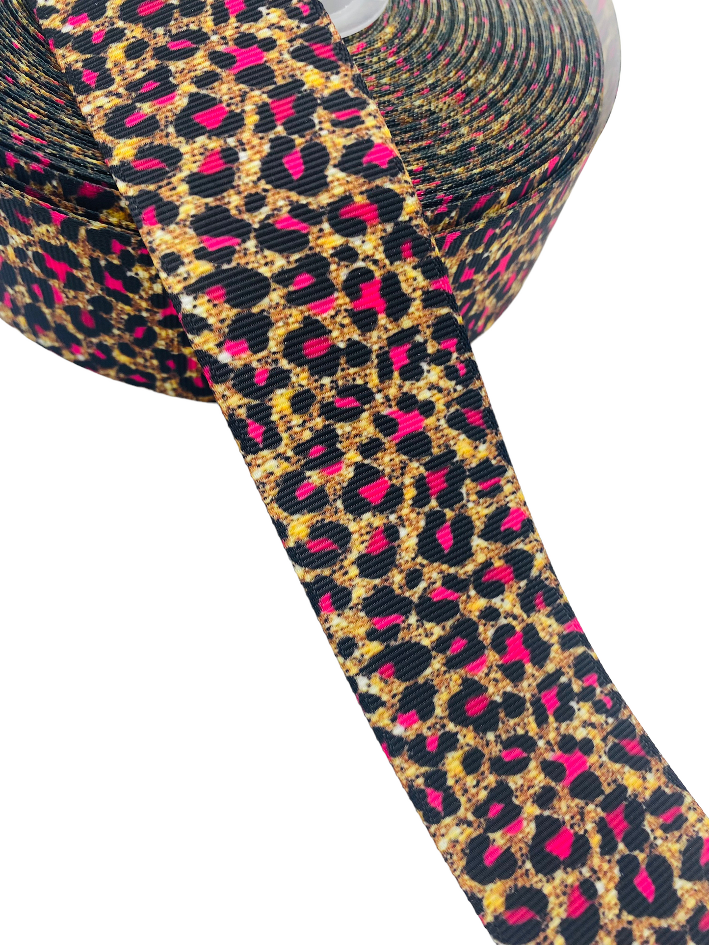 #C194 (Leopard Print Ribbon (38mm /1.5 inches)1 yard 🟢