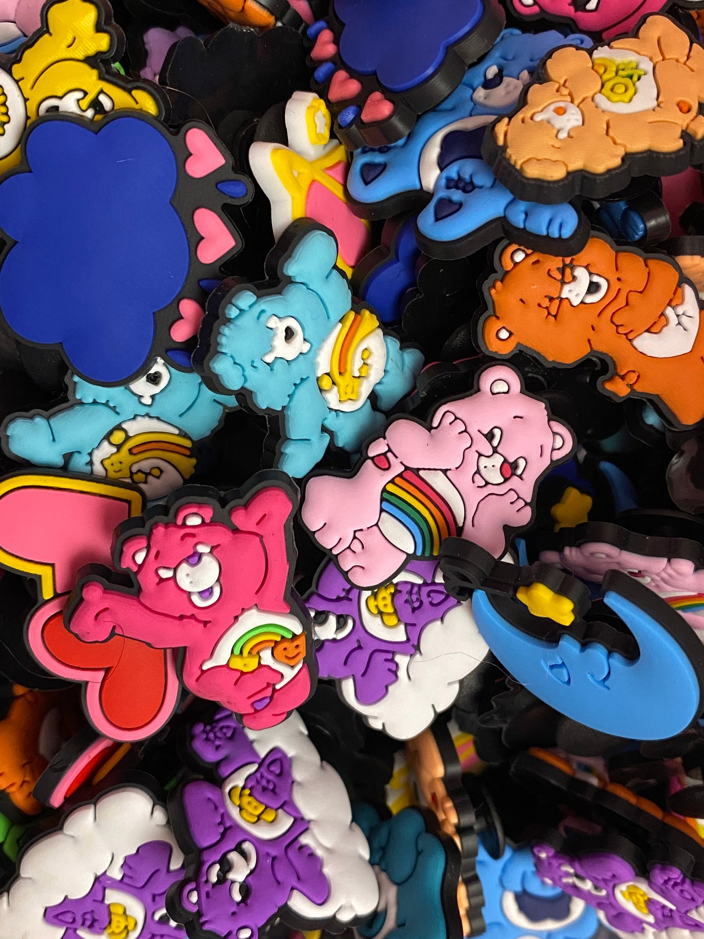 Carebear Crocs Jibts (sets of 5)