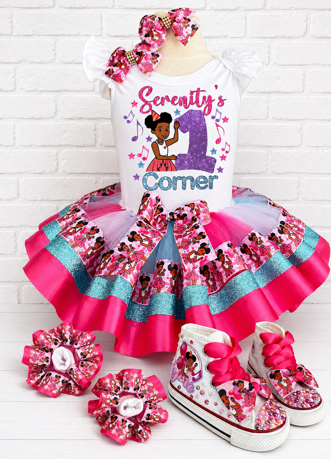 Gracie Corner Tutu Outfit | Gracie Corner Birthday tutu set