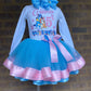 Bluey tutu outfit (2 layer tutu)