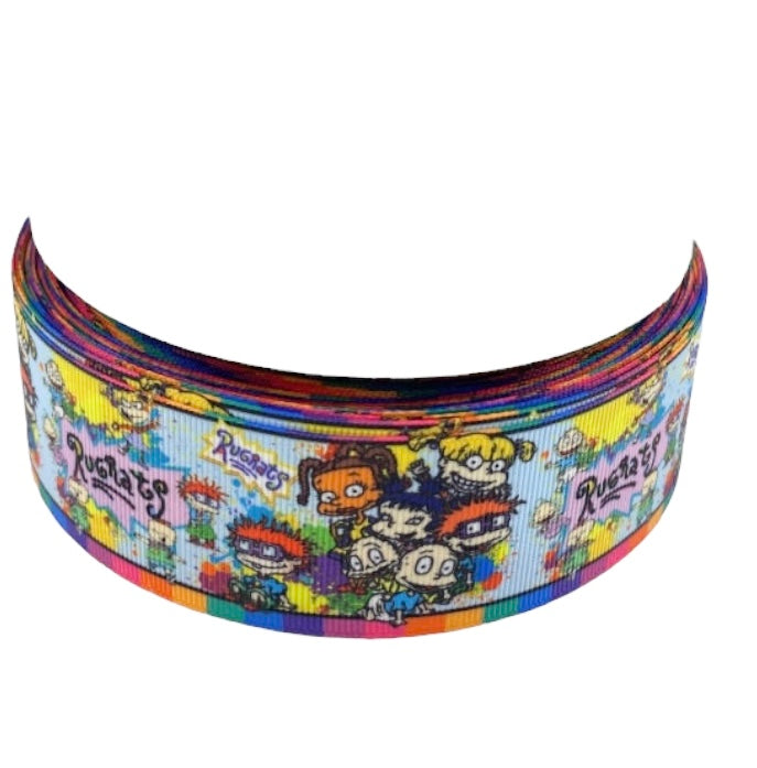 #C286 ( 1.5 inch / 38mm ) 🟢 Rug Rat Ribbon