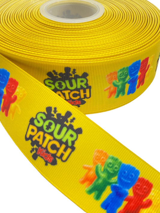 38mm / 1.5 inch Ribbon, Sour Patch Ribbon (1 Yard) 🎀April New🎀