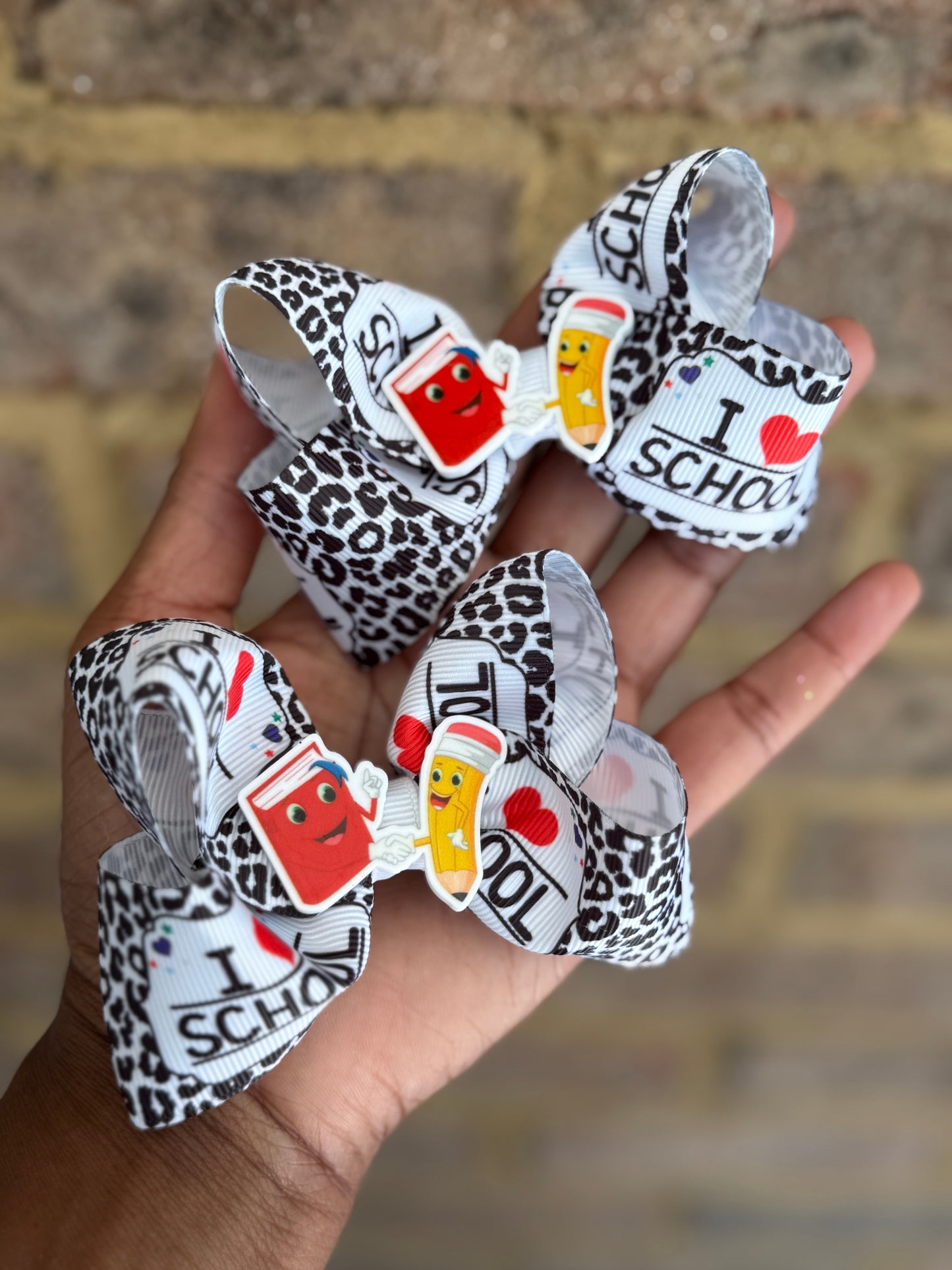 School Hair Clips-Hair clips-Back To School Hair Clips