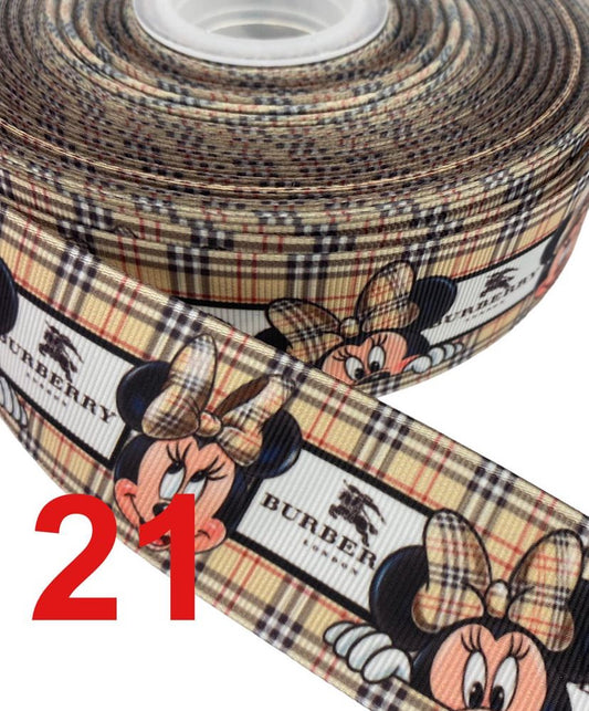 #21 Ribbon, 38mm / 1.5 inch Ribbon (1 Yard)