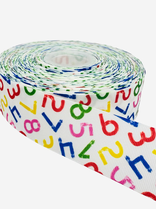 School Ribbon Ribbon (38mm / 1.5 inch Ribbon, (1 Yard)