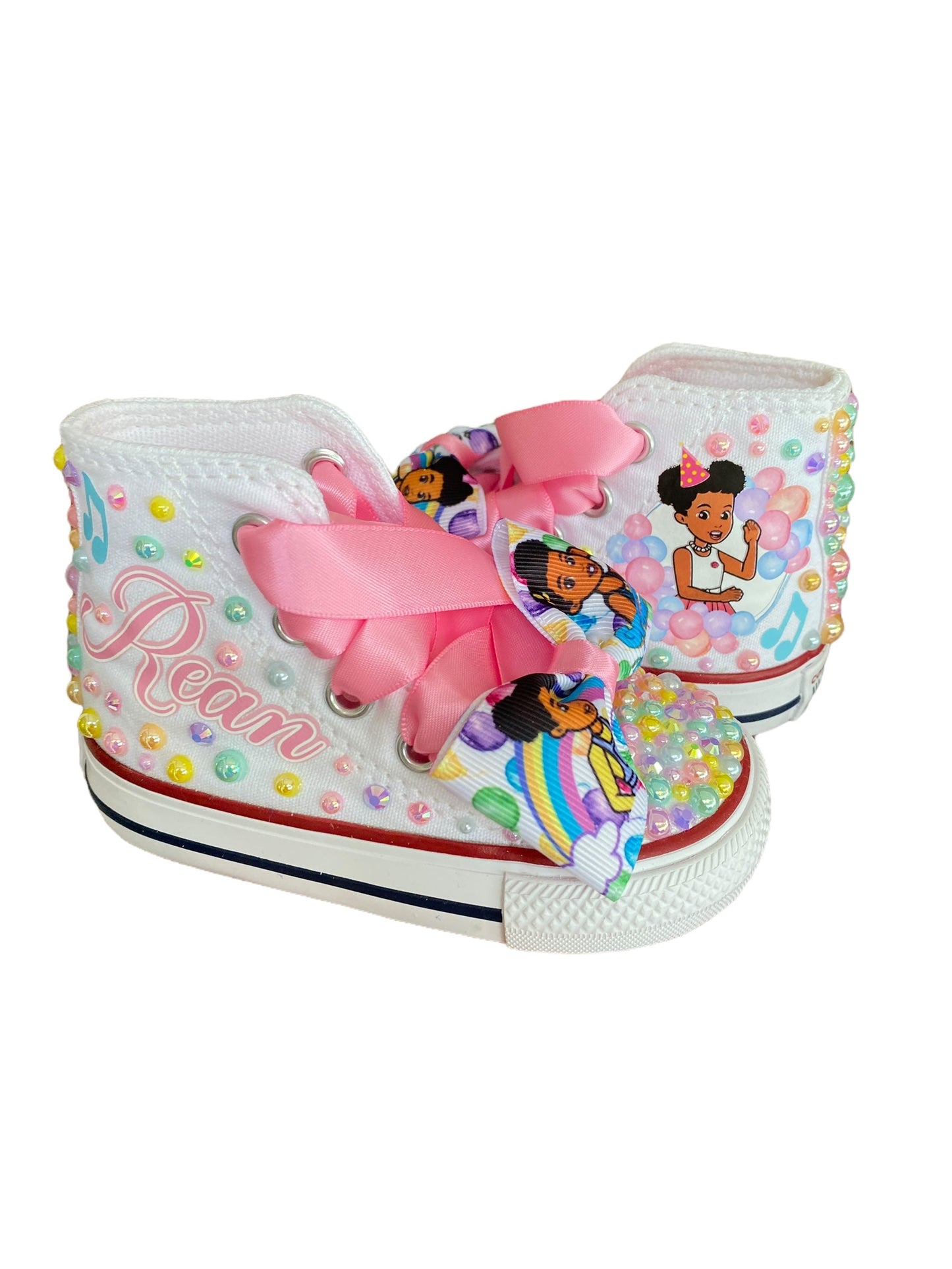 Gracie corner Bling Converse Shoes